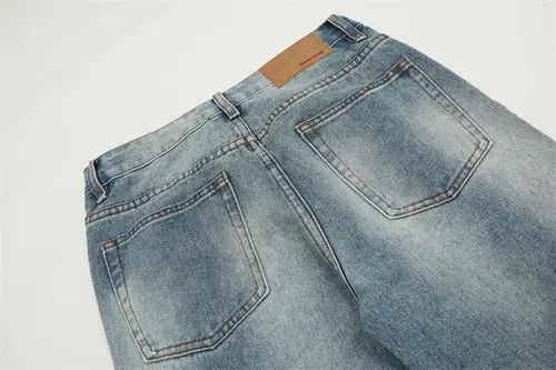 VIBE Street washed distressed graffiti letter print jeans Size US 34 / EU 50 - 7 Thumbnail