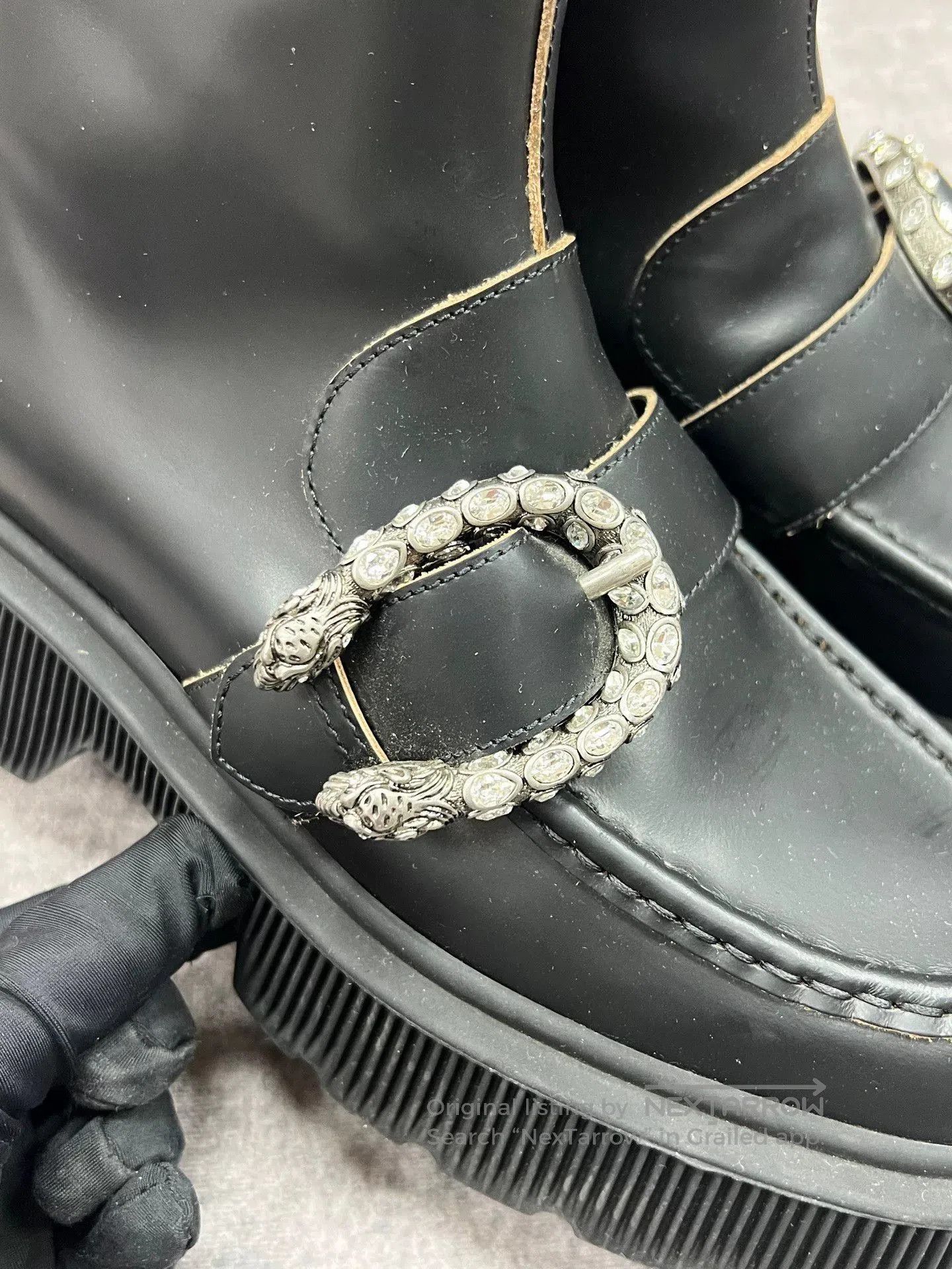 Other gucci embellished black ankle boots size 36. Size US 6 / IT 36 - 2 Thumbnail
