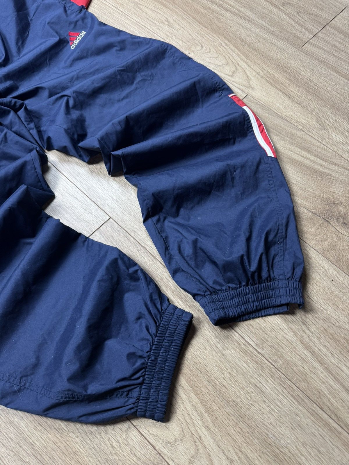 Adidas Vintage Trackind Suit Adidas Streetwear Mini Logo Rap Set Size US L / EU 52-54 / 3 - 3 Thumbnail