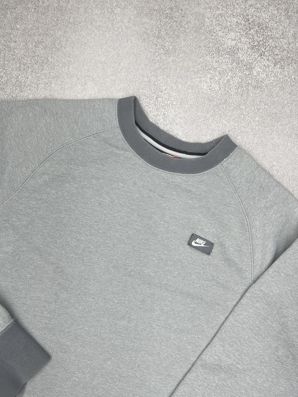Nike Mens Nike Modern Crewneck Sweatshirt Grey Drill Y2K Size Size US S / EU 44-46 / 1 - 4 Thumbnail