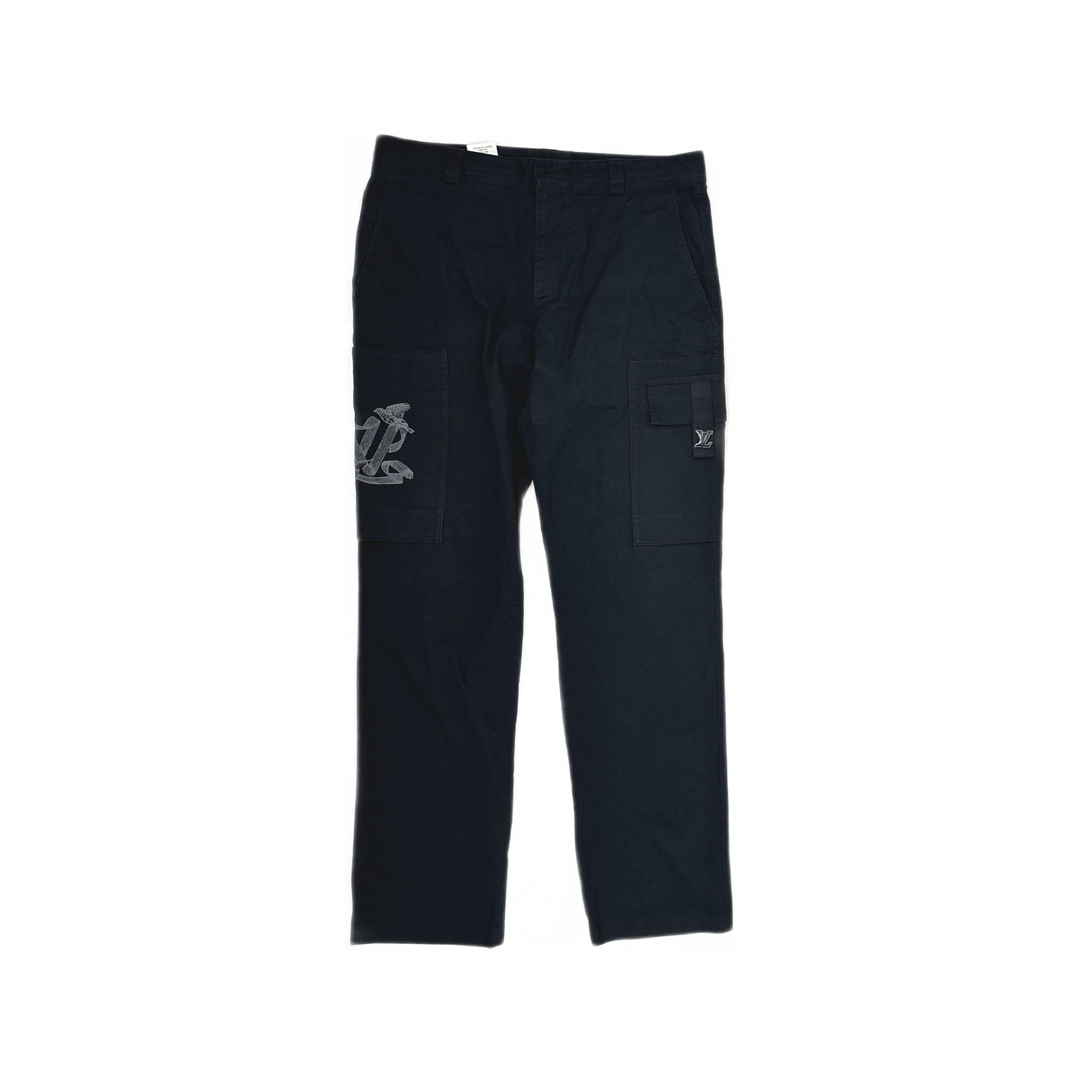 Louis Vuitton Louis Vuitton Embroidered Cargo Pants EU 54 Size US 38 / EU 54 - 1 Thumbnail