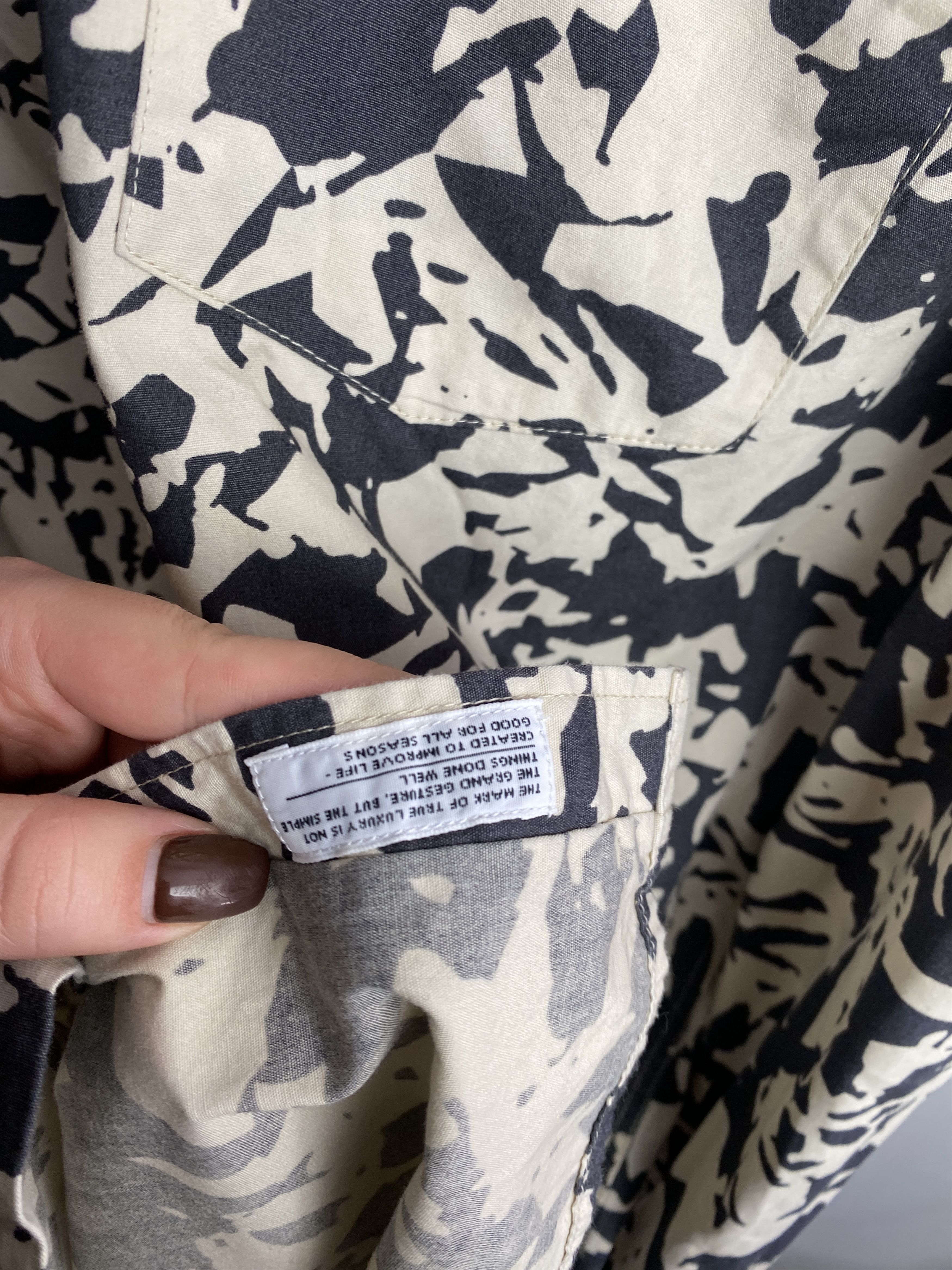 Norse Projects Norse Projects Anton Broken Leaf shirt casual Size US XL / EU 56 / 4 - 4 Thumbnail