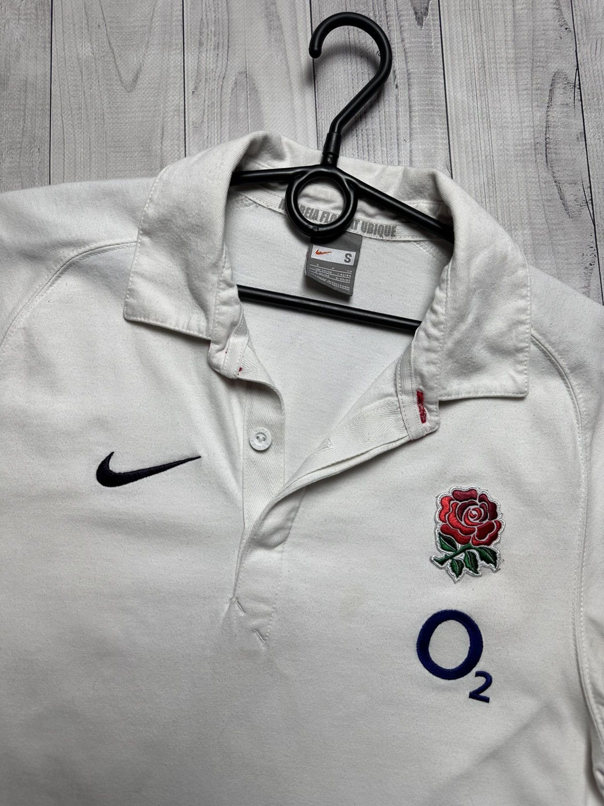 Nike × Vintage Vintage Nike England Rugby polo logo size S Size US S / EU 44-46 / 1 - 3 Thumbnail