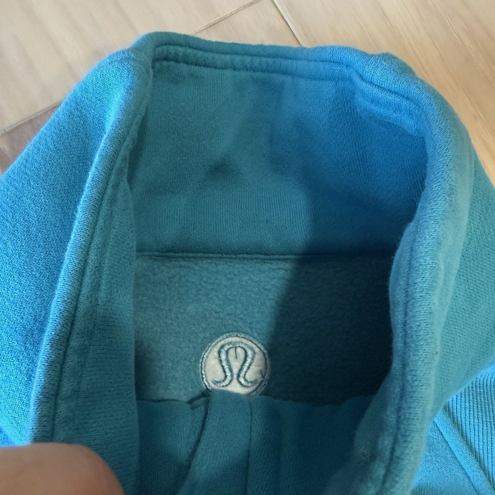 Lululemon Lululemon Scuba Oversized Funnel Neck XS/S Blue Fleece Size S / US 4 / IT 40 - 9 Thumbnail