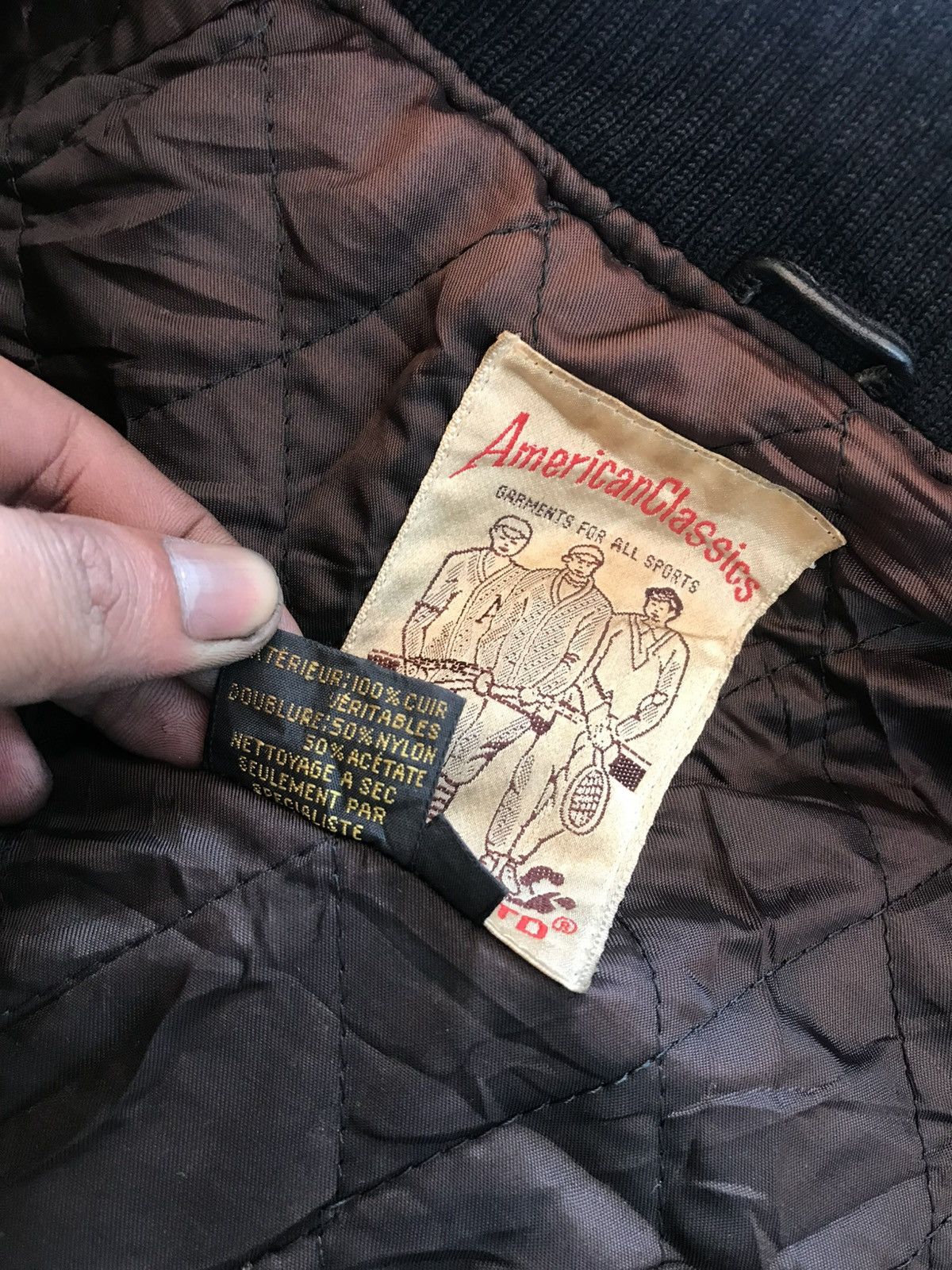 Avirex Vintage Avirex Black Faded Leather Jacket (size S) Size US S / EU 44-46 / 1 - 14 Thumbnail