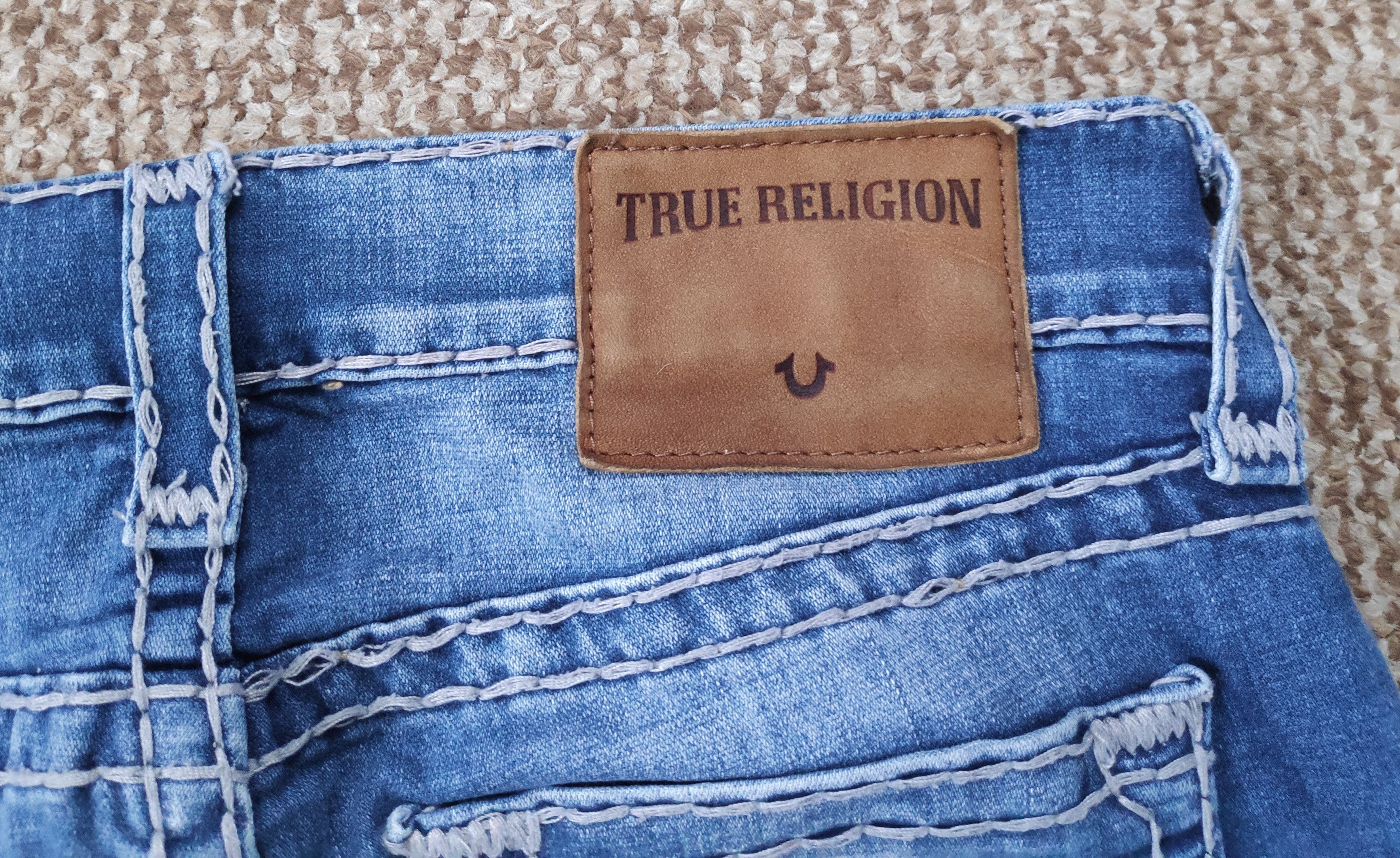 True Religion True Religion Rocco Relaxed Skinny Denim Jeans made in USA Size US 31 - 5 Thumbnail