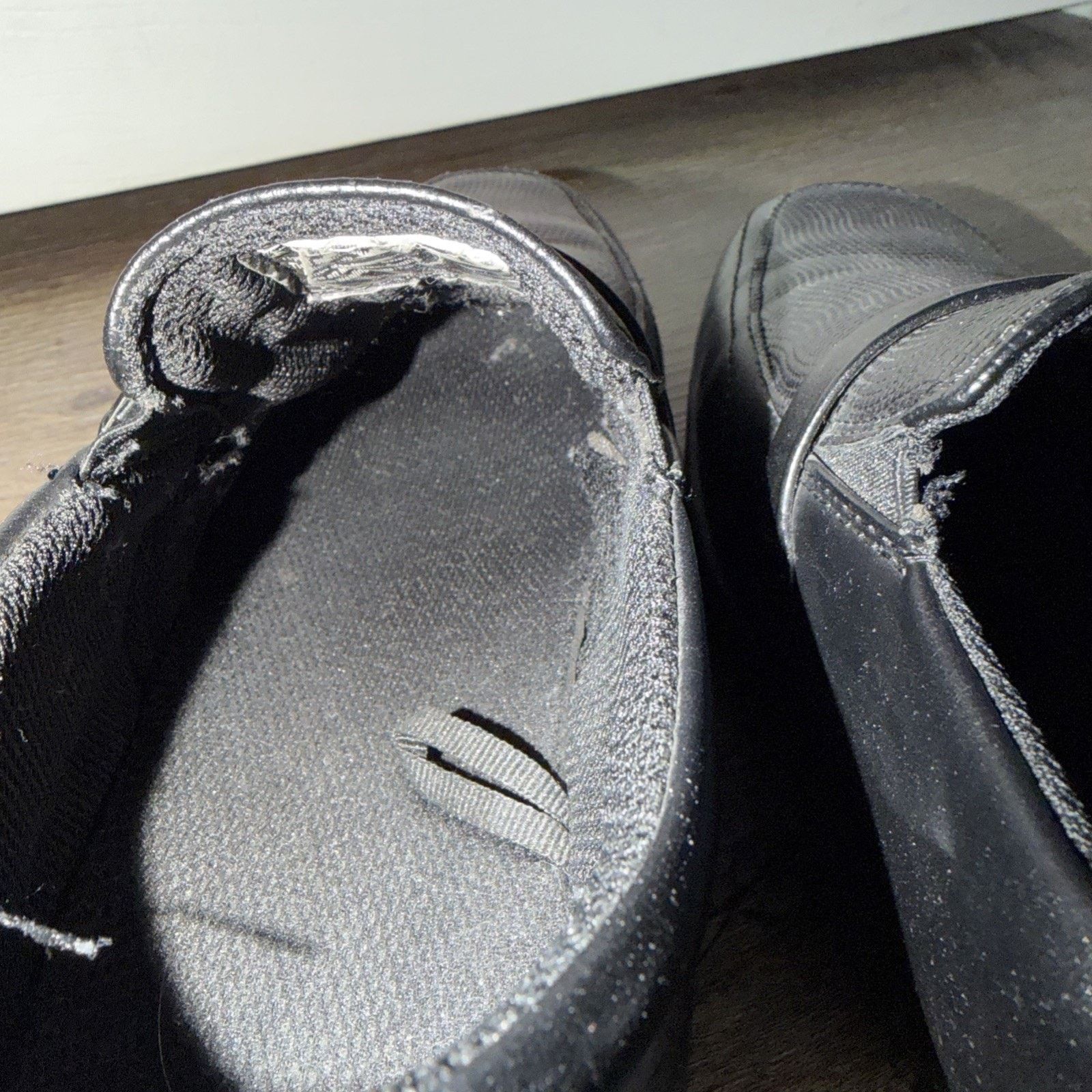 Hush Puppies Men's Black Fancy Dress Shoes Size 7M Black Leather Buckle Size US 7 / EU 40 - 7 Thumbnail