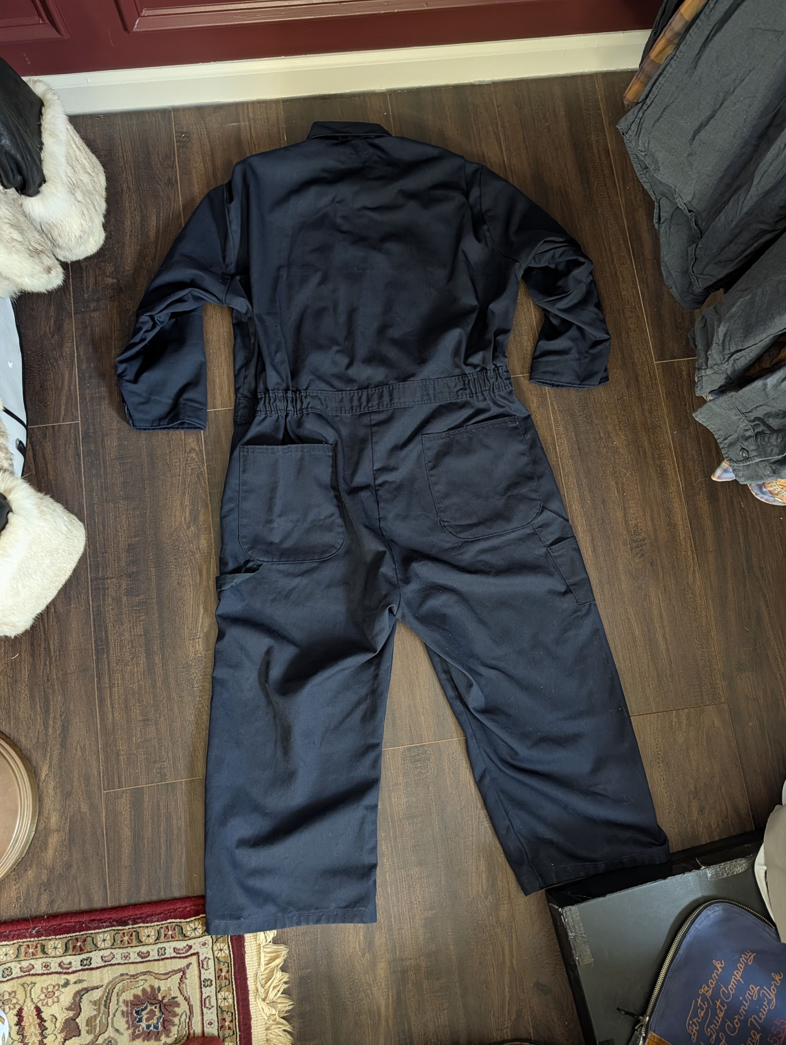 Sears ROEBUCKS Navy blue vintage MiUSA overalls sz 46 Size US XL / EU 56 / 4 - 9 Thumbnail