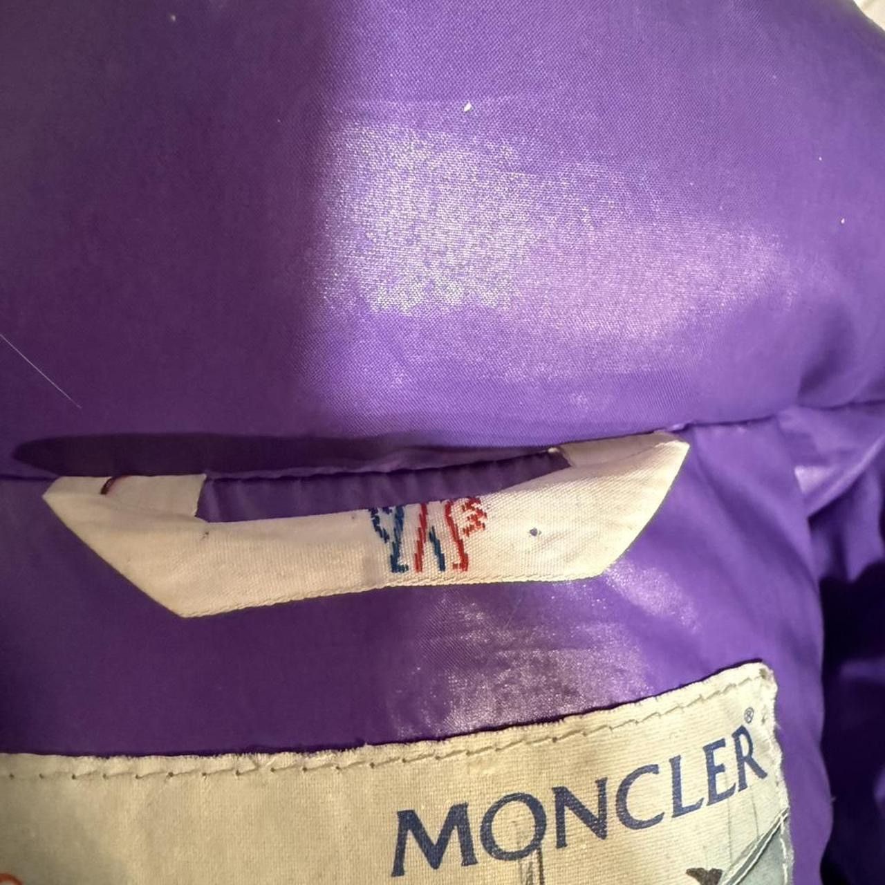 Moncler Vintage Moncler Grenoble Purple Down Puffer Vest Size US L / EU 52-54 / 3 - 5 Thumbnail