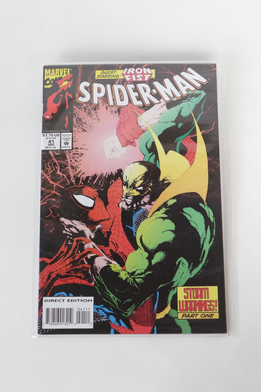 Marvel Comics 93' Marvel Comics Spider-Man And Iron Fist Part 1-3 Comics Size ONE SIZE - 2 Thumbnail