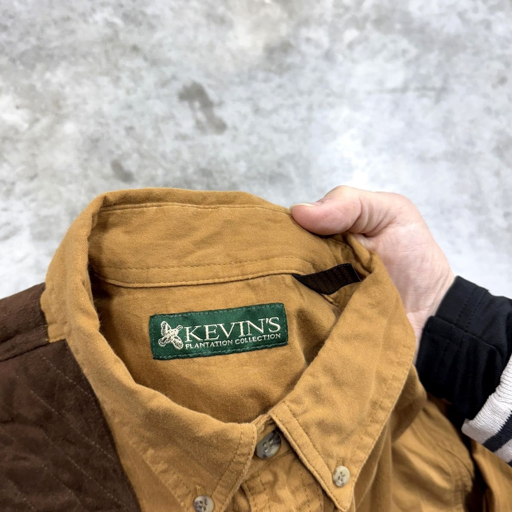 Vintage Kevins Plantation Collection Shirt Mens Medium Brown Hunting Size US M / EU 48-50 / 2 - 4 Thumbnail