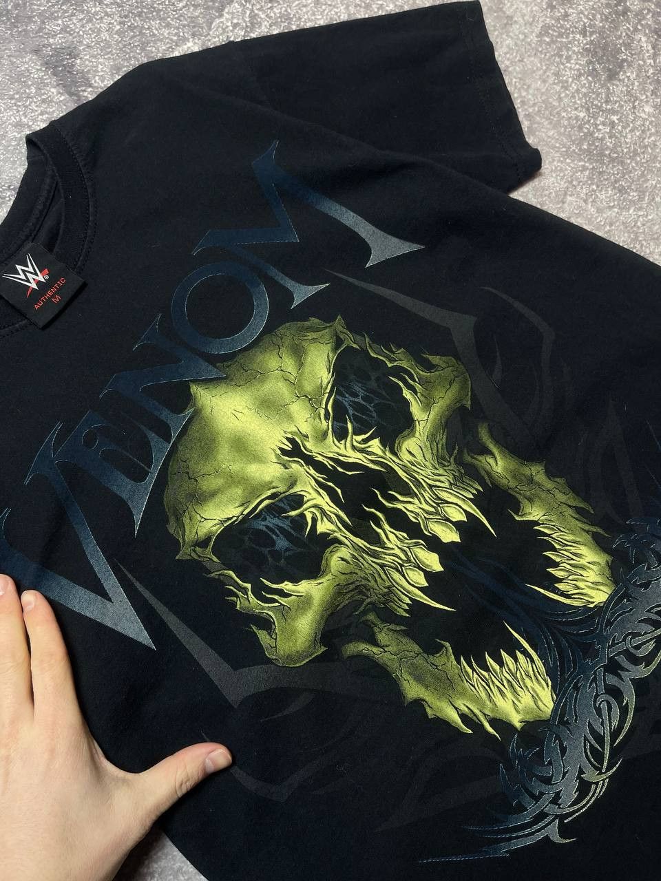 Vintage Vintage Randy Orton Venom In My Veins T-Shirt Size US M / EU 48-50 / 2 - 6 Thumbnail
