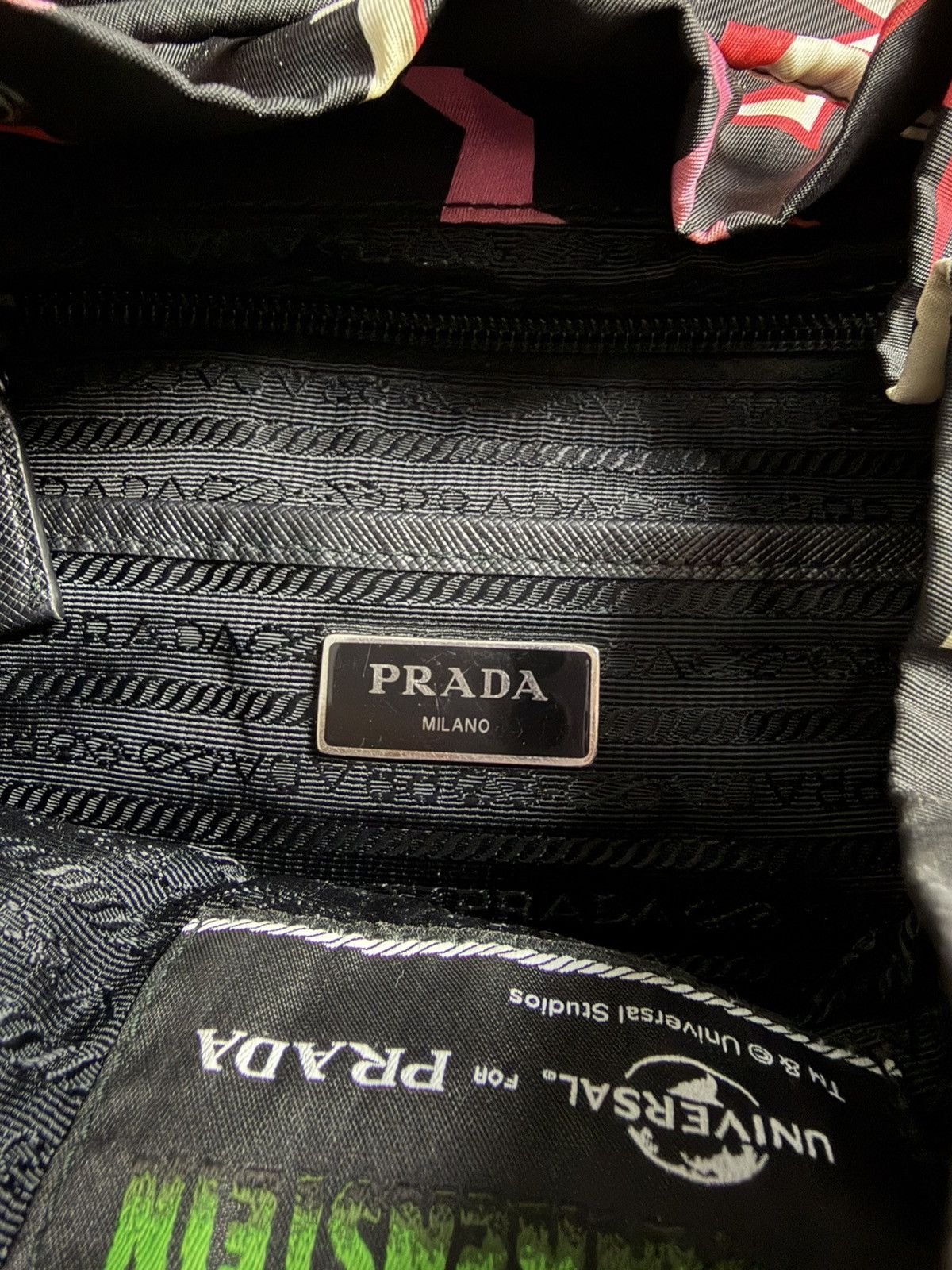 Prada × Universal Studios Prada Universal Frankenstein Lightning bag Size ONE SIZE - 8 Thumbnail