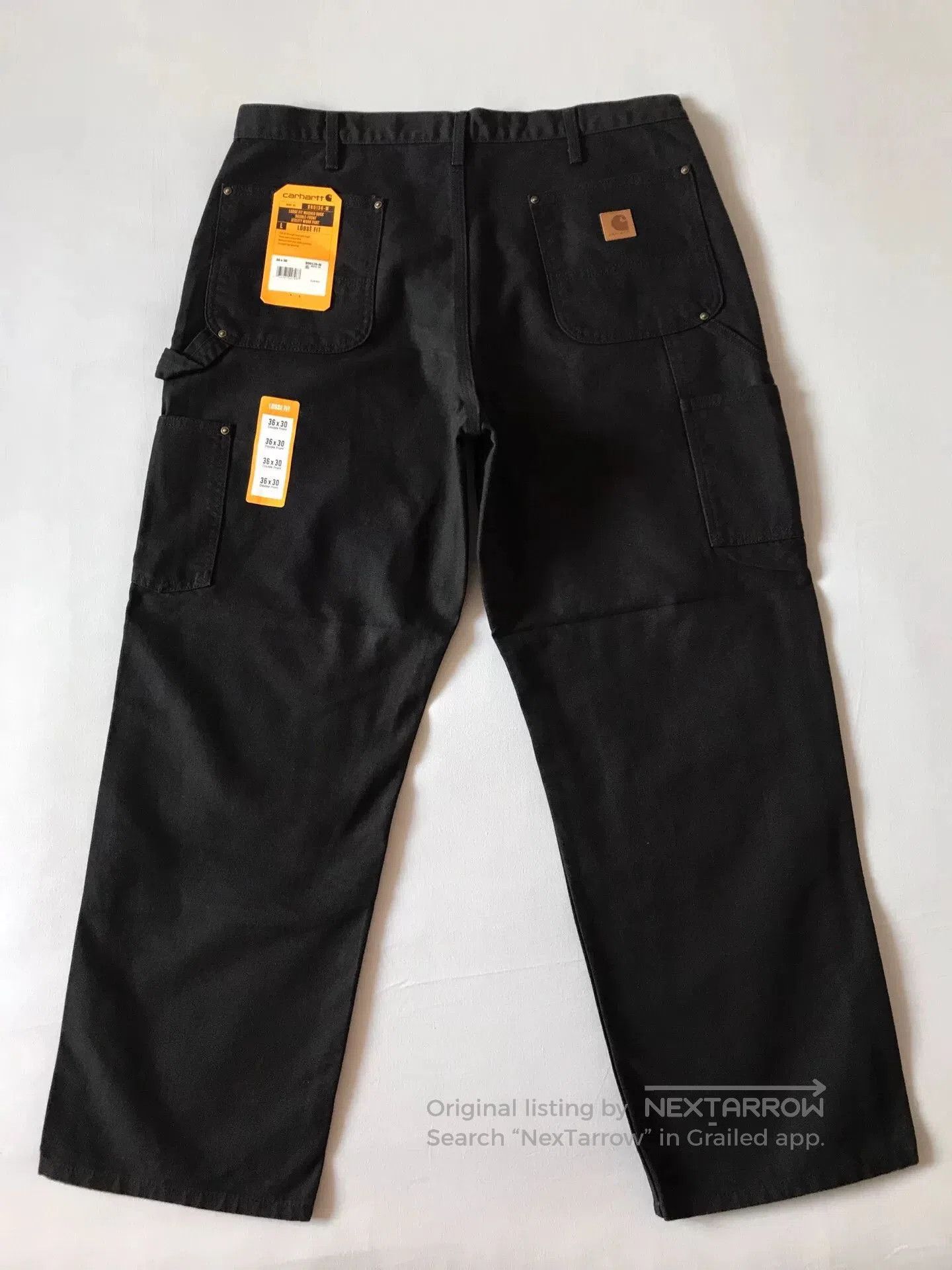 Carhartt Carhartt B136 Double Knee Work Pants W36L30. Size US 36 / EU 52 - 3 Thumbnail