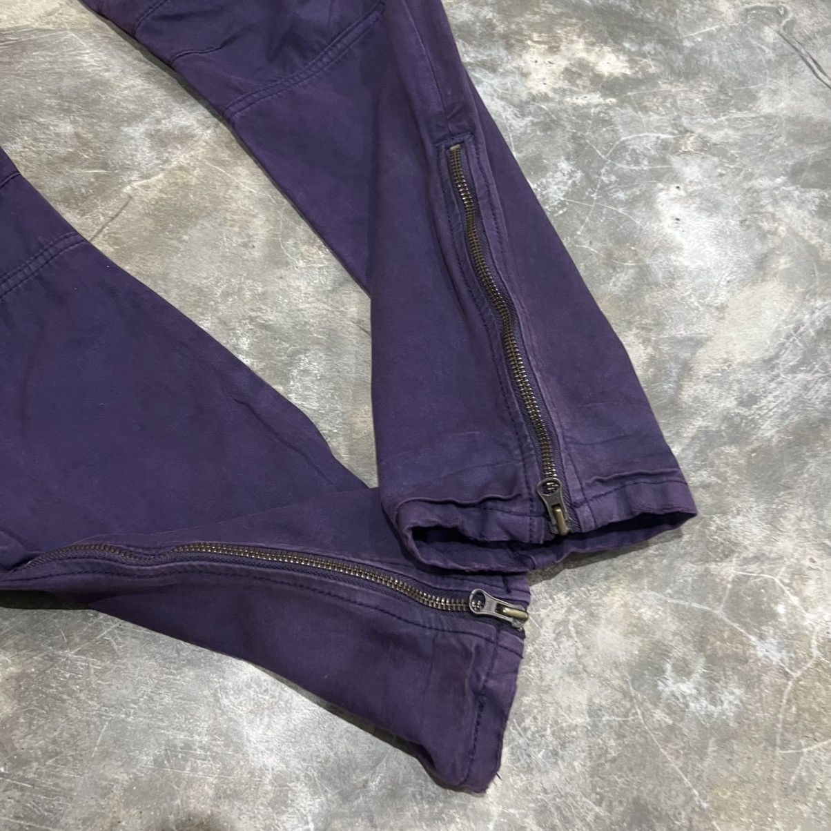 PPFM 2000s PPFM Vkei Style Multi Zip Pocket Cargo Pants Size US 28 / EU 44 - 6 Thumbnail