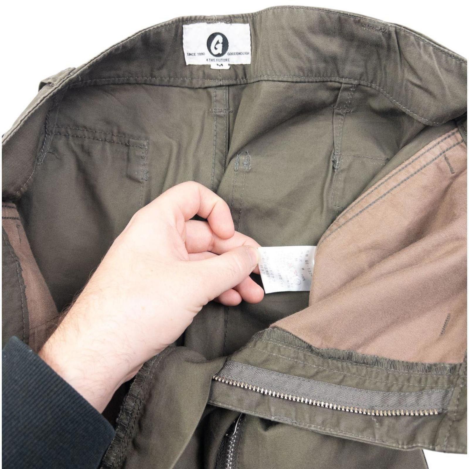 Other Vintage Good Enough Multi Zip Cargo Trousers Size W31 Size US 32 / EU 48 - 5 Thumbnail
