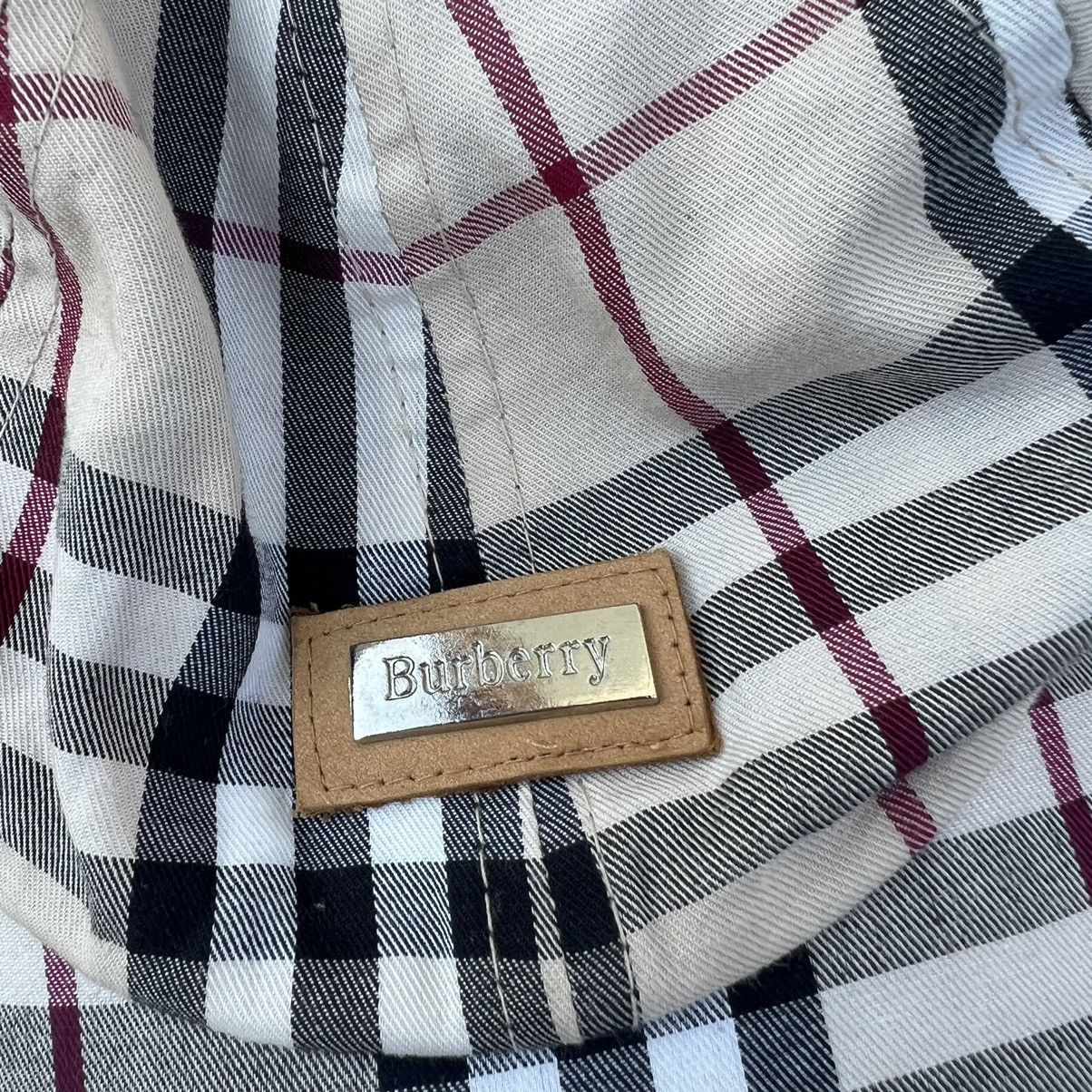 Burberry × Vintage Vintage Burberry nova check hat Size ONE SIZE - 3 Thumbnail