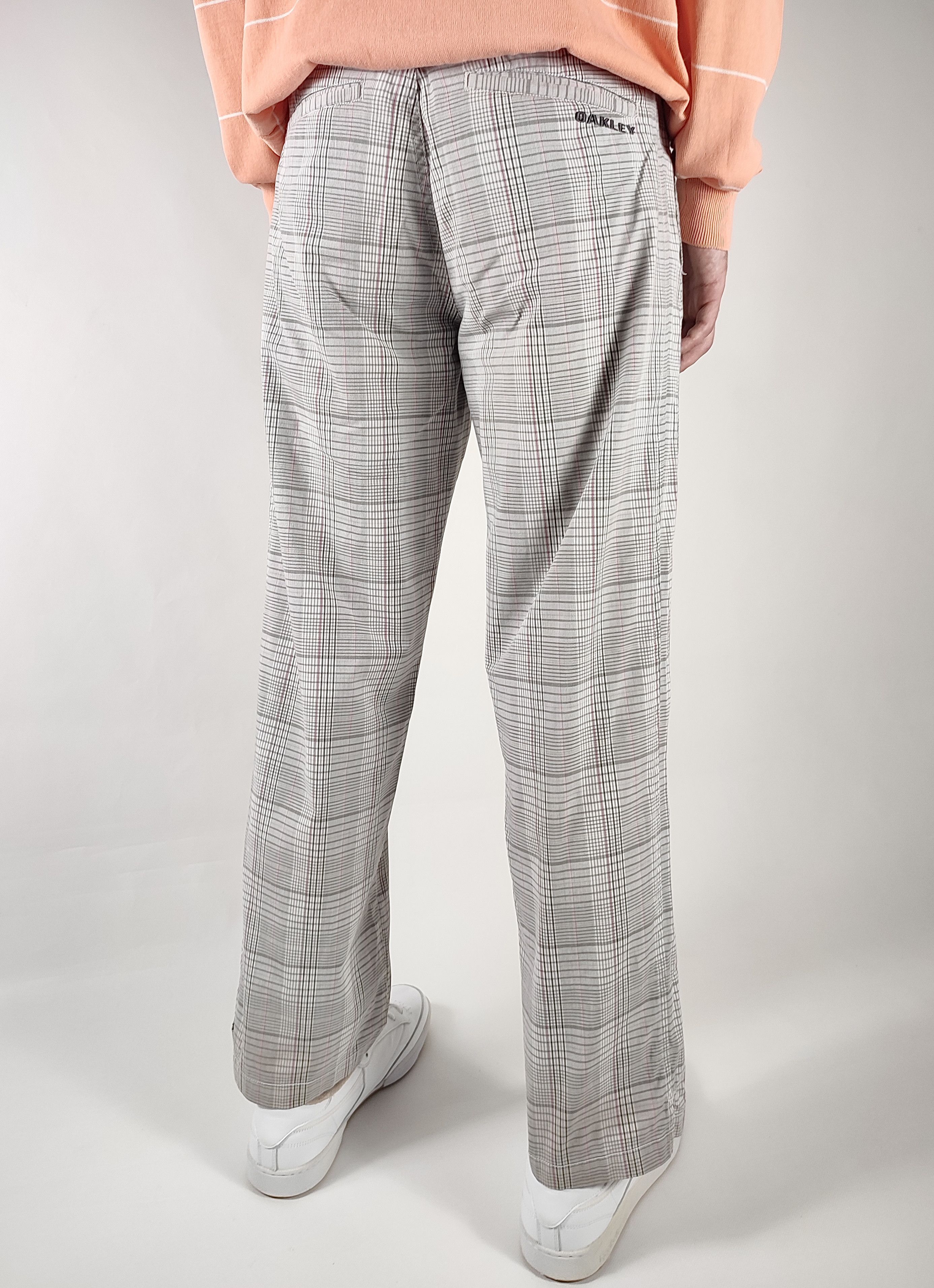 Oakley Y2K Oakley Multicolor Check Straight Nylon Pants Trousers Size US 32 / EU 48 - 5 Thumbnail