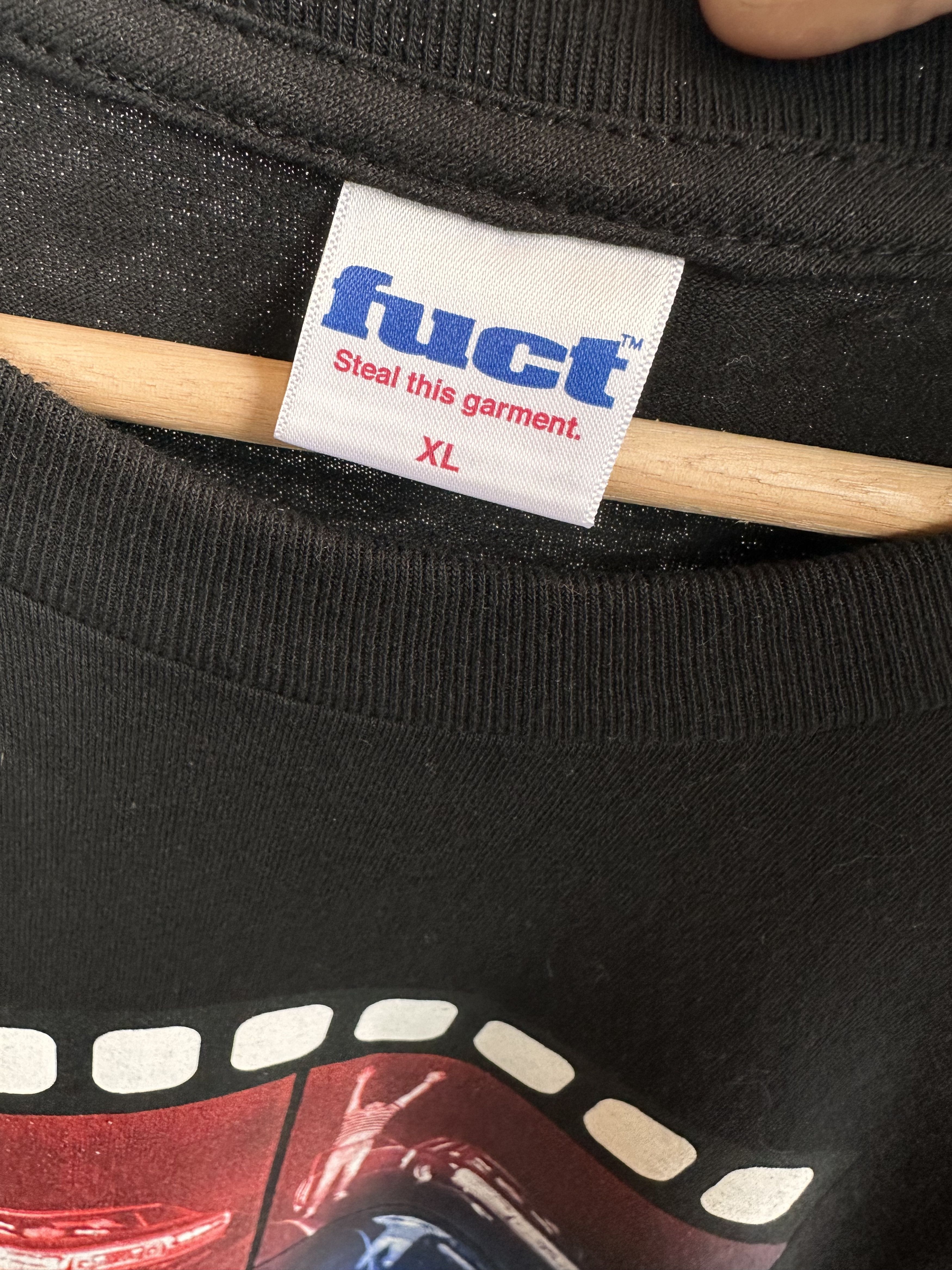 FUCT FUCT Pulled Over Tee XL Size US XL / EU 56 / 4 - 3 Thumbnail