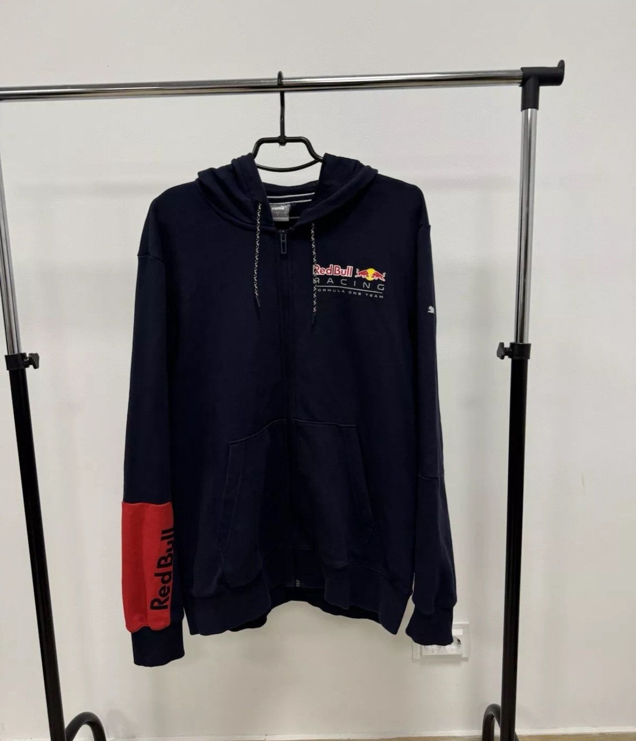 Puma × Red Bull Zip Hoodie Puma Red Bull Racing Formula One Team Size US L / EU 52-54 / 3 - 1 Thumbnail