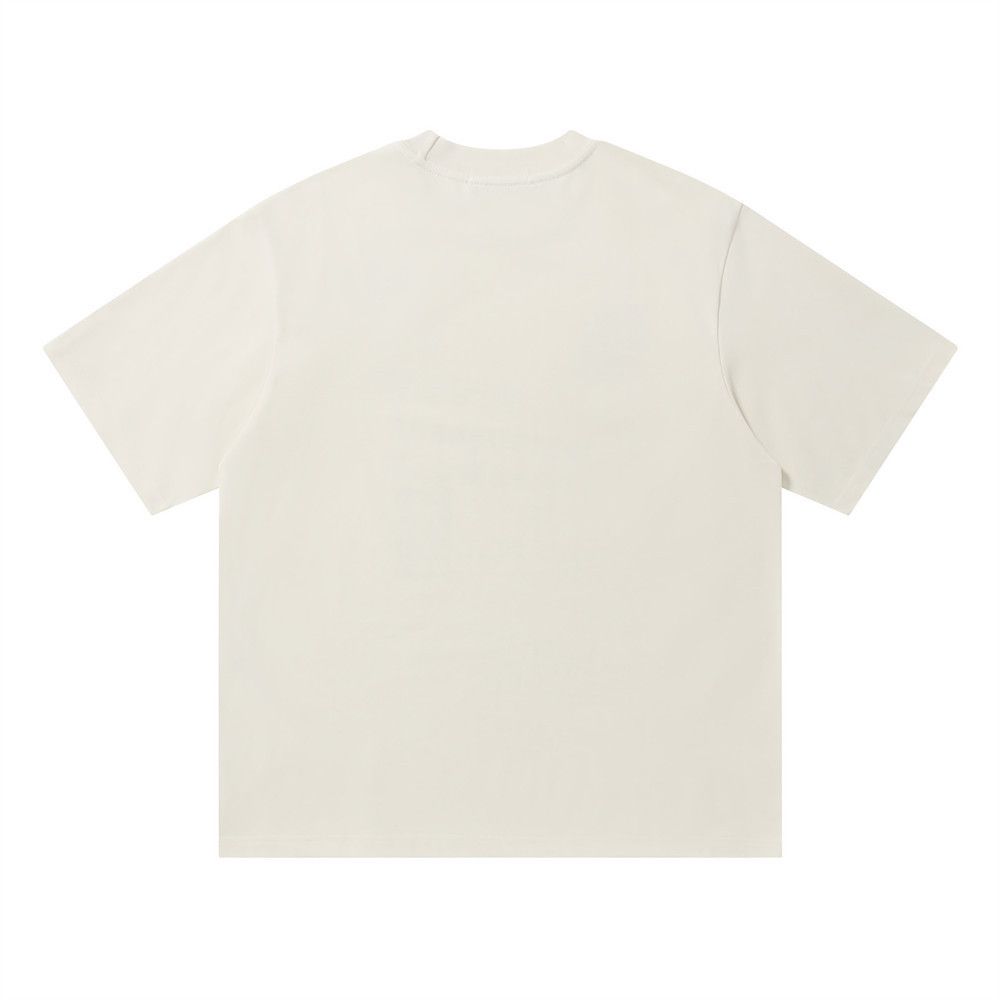Vintage Men's Casual Short-Sleeve T-Shirt with Cartoon Heart Print Size US M / EU 48-50 / 2 - 2 Thumbnail