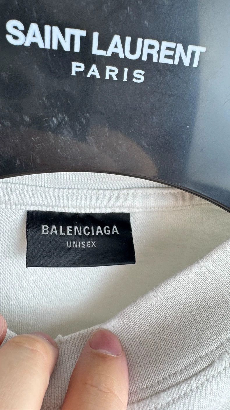 Balenciaga Balenciaga Balenciaga Logo Short Sleeve T-Shirt for Summer Size US M / EU 48-50 / 2 - 6 Thumbnail