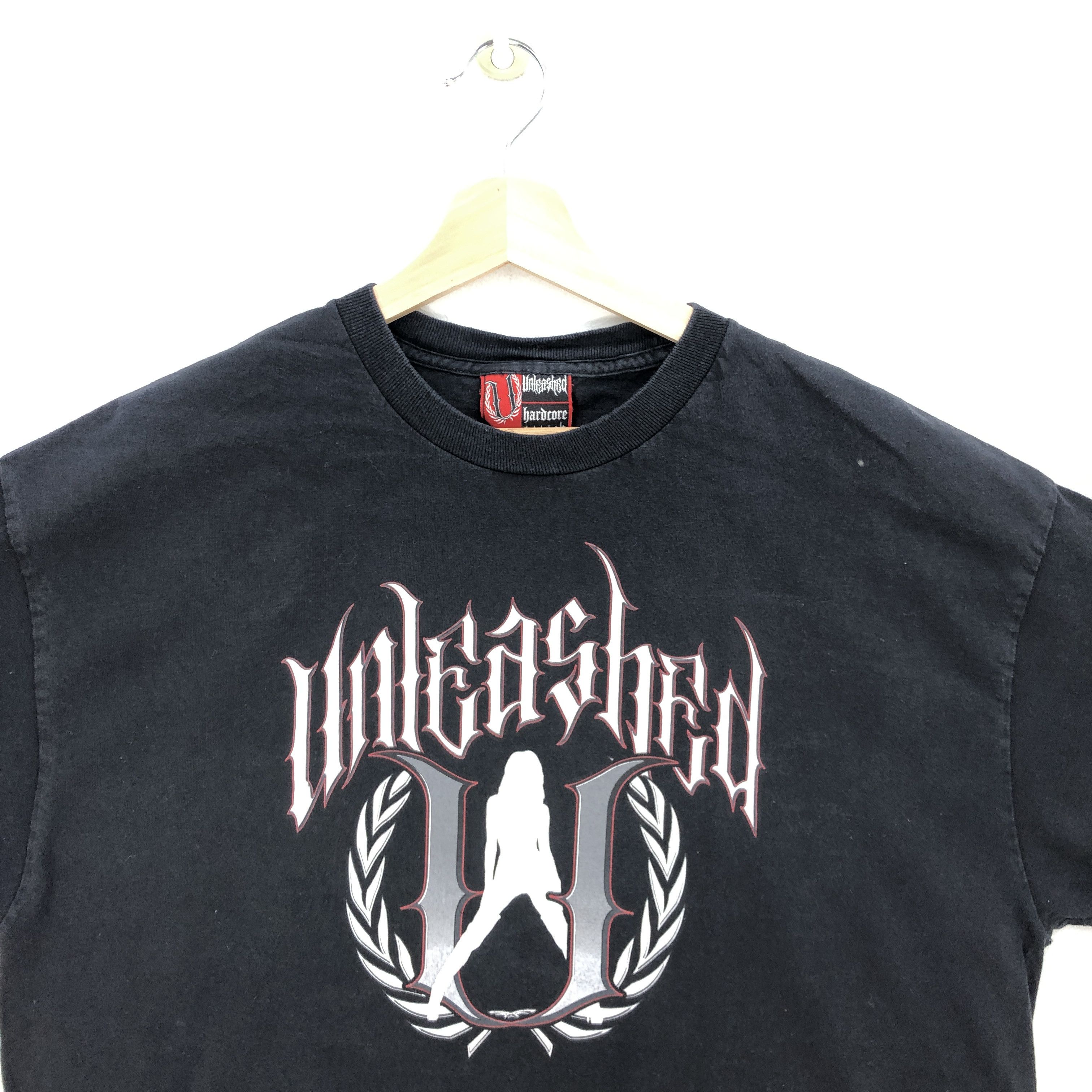 Vintage Vintage Y2K Unleashed Hardcore Tshirt Hardcore 13 Tees Size US XL / EU 56 / 4 - 3 Thumbnail