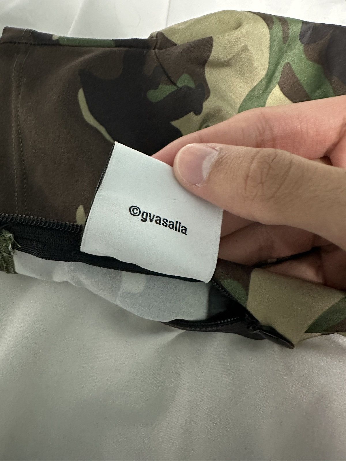 Balenciaga × Vetements Vetements Camo Mask Size ONE SIZE - 4 Thumbnail
