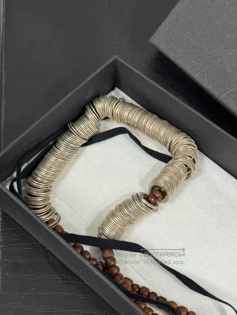 Ann Demeulemeester Ann Demeulemeester ring wooden beaded necklace Size ONE SIZE - 4 Thumbnail
