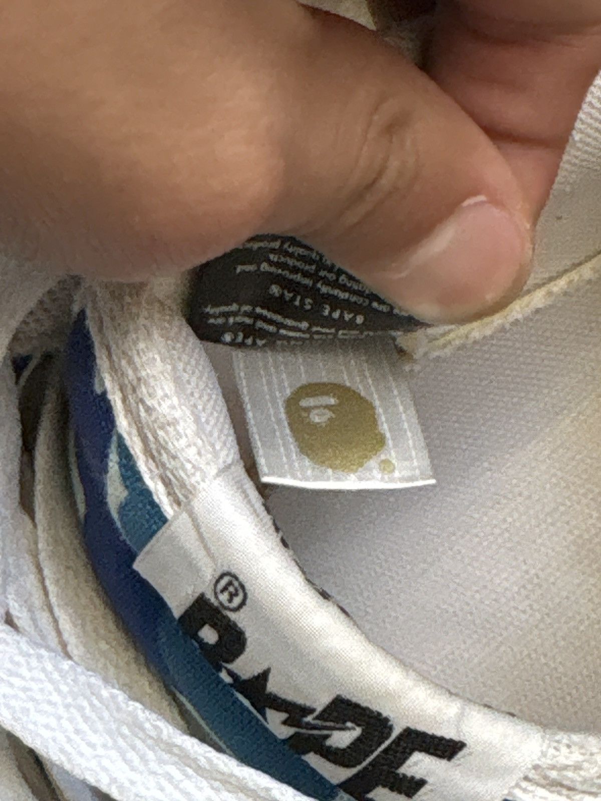 Bape Bape Sta Low ABC Camo 20th Anniversary Blue Size US 8.5 / EU 41-42 - 7 Thumbnail