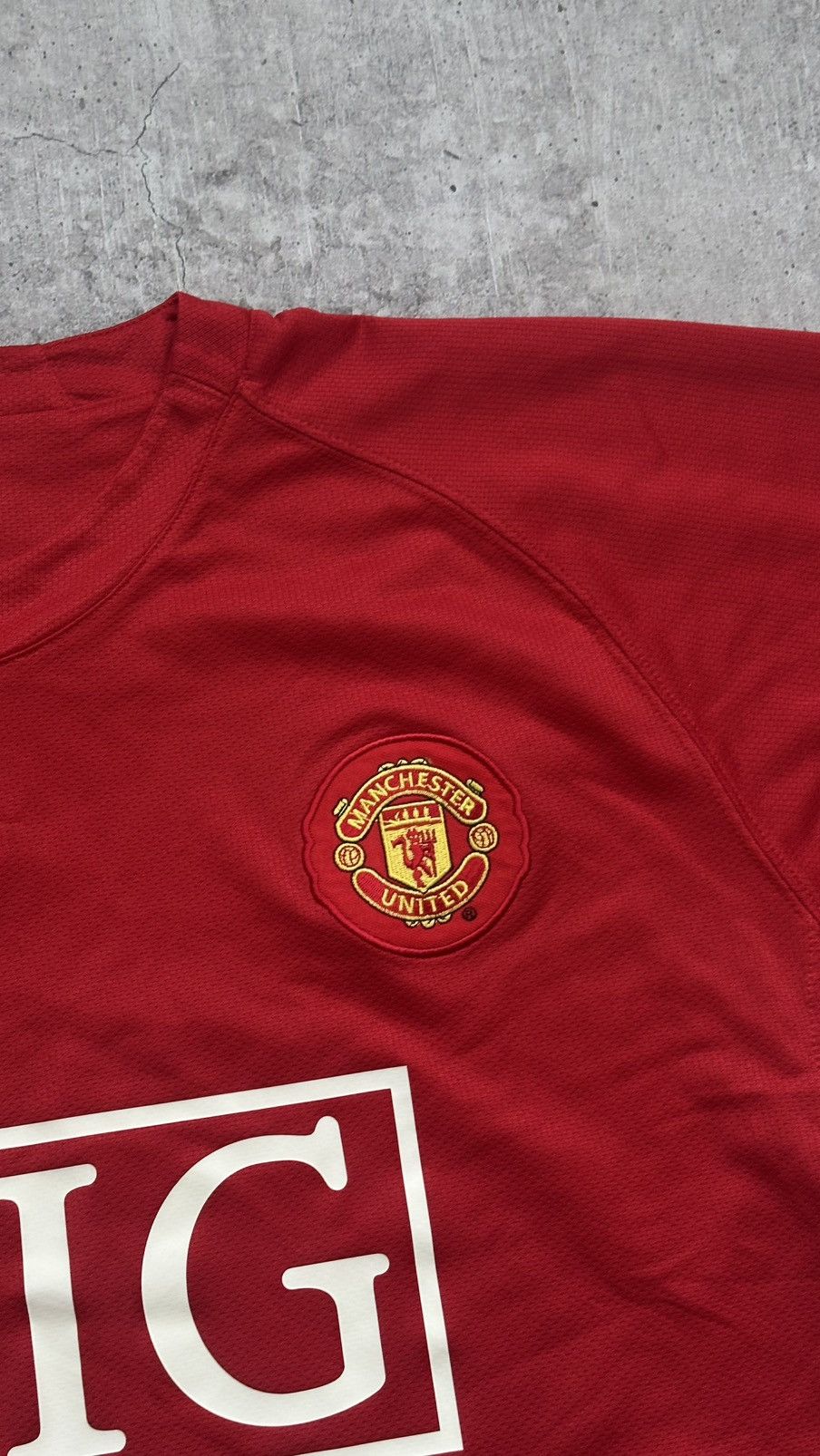 Nike 2007/08 Nike Manchester United Ronaldo Vintage Soccer Jersey Size US XL / EU 56 / 4 - 9 Thumbnail