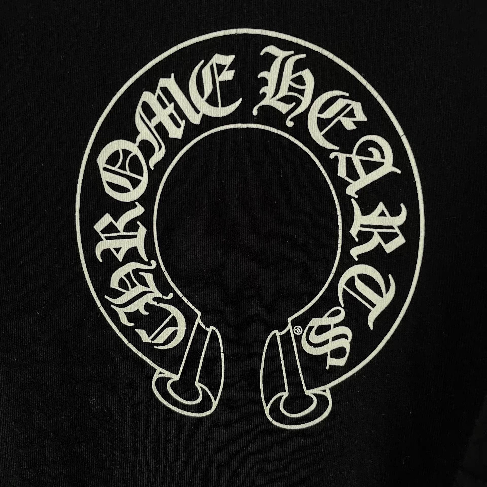 Chrome Hearts Chrome Hearts CH Black Horseshoe Print T-Shirt Size S Size US S / EU 44-46 / 1 - 6 Thumbnail