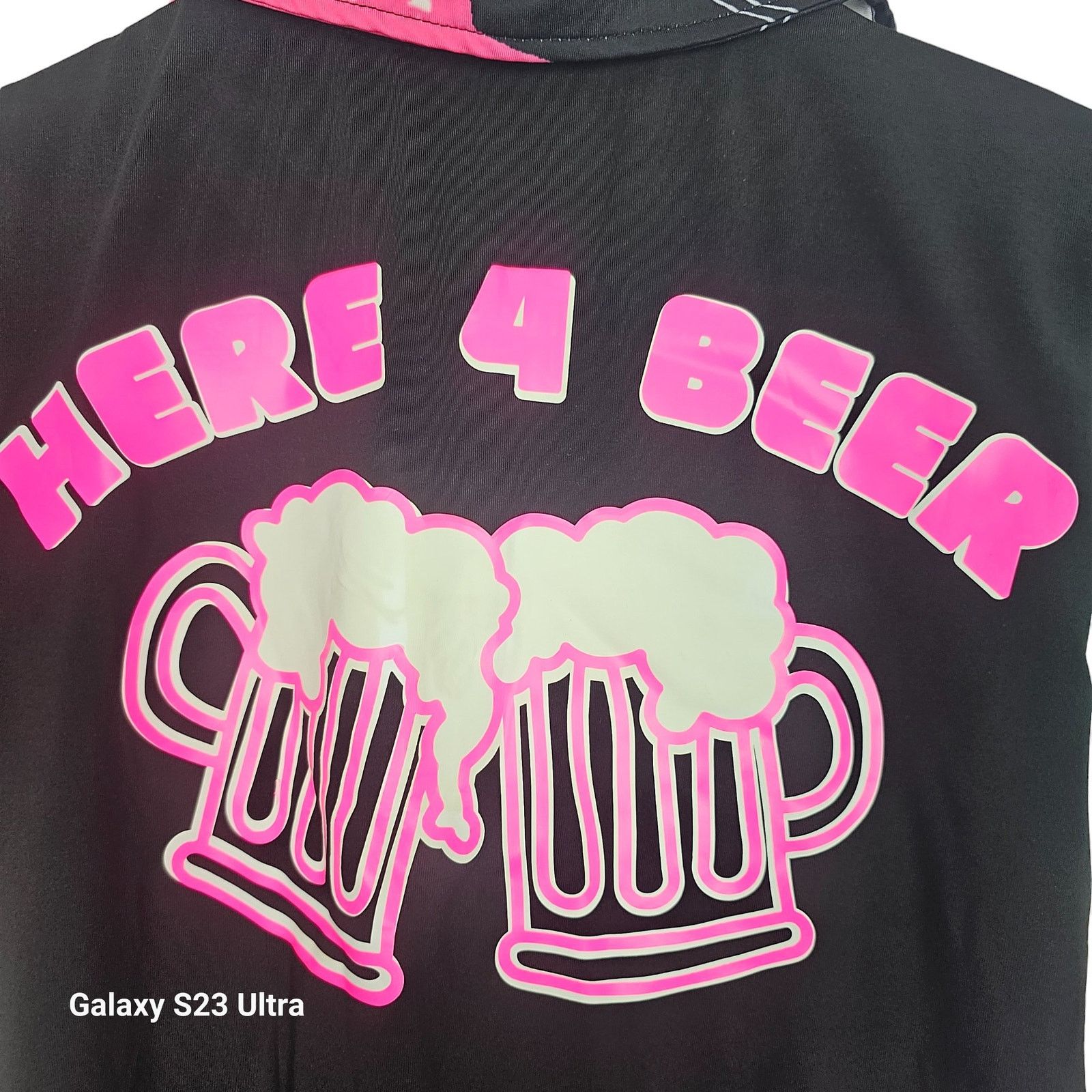 Callaway Golf Tattoo Golf Womens Polo Shirt Skull "Here 4 Beer" Size S Size S / US 4 / IT 40 - 10 Thumbnail