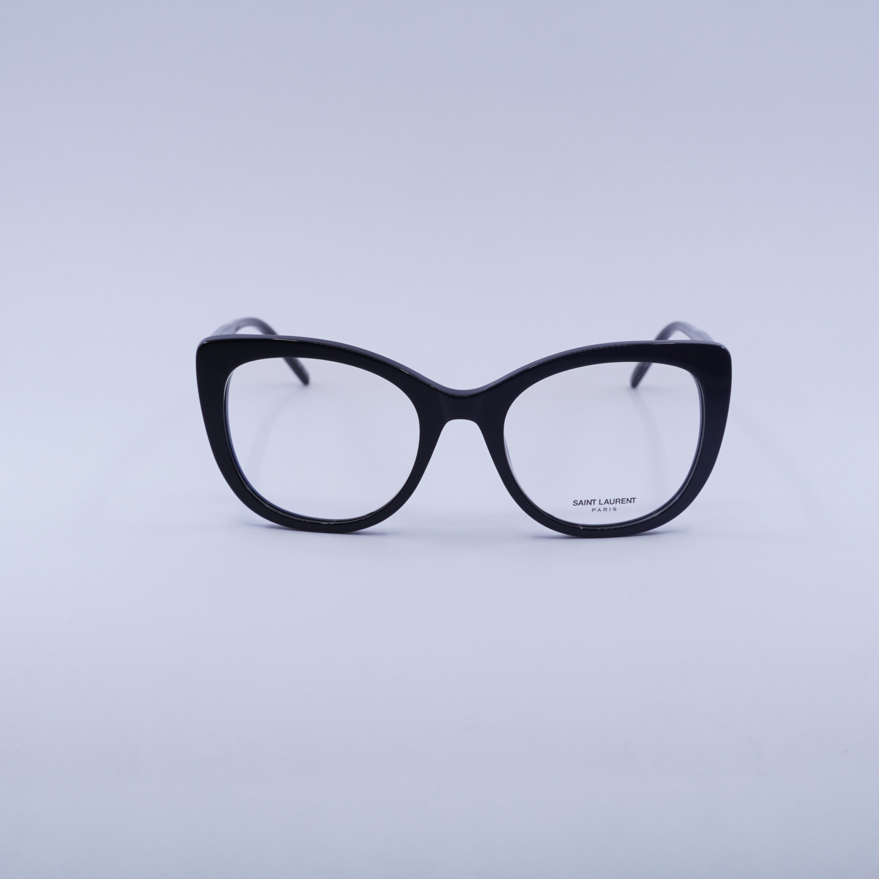 Saint Laurent Paris Saint Laurent SL778 001 Eyeglasses Black 55mm Square Frame Size ONE SIZE - 6 Thumbnail