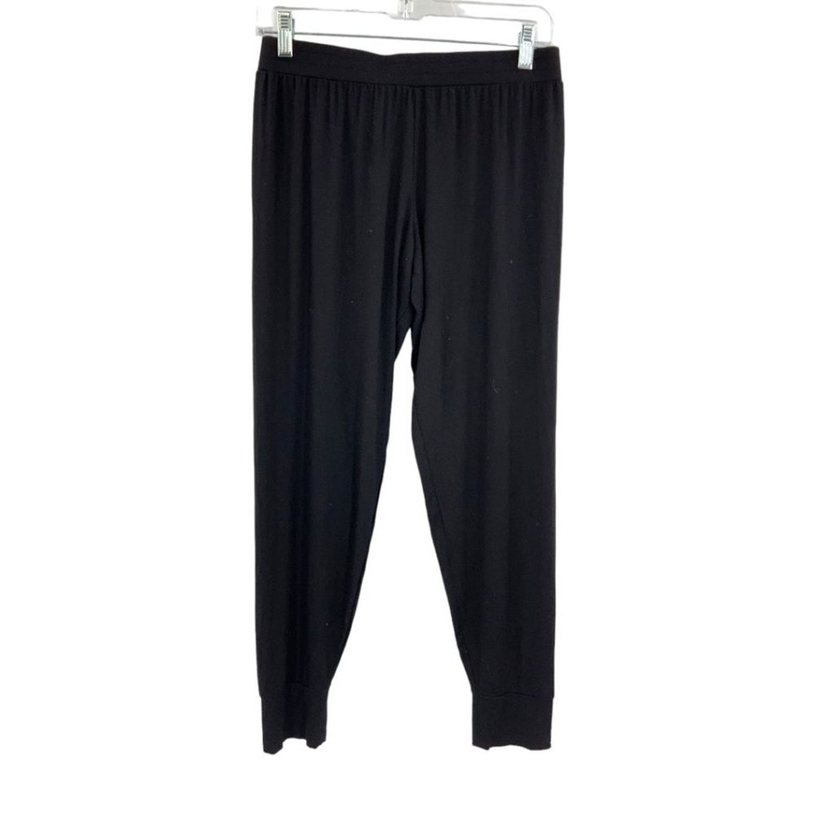 Nordstrom Nordstrom Black Jersey Knit Pull On Jogger Pants Small NWOT Size 27" / US 4 / IT 40 - 5 Thumbnail