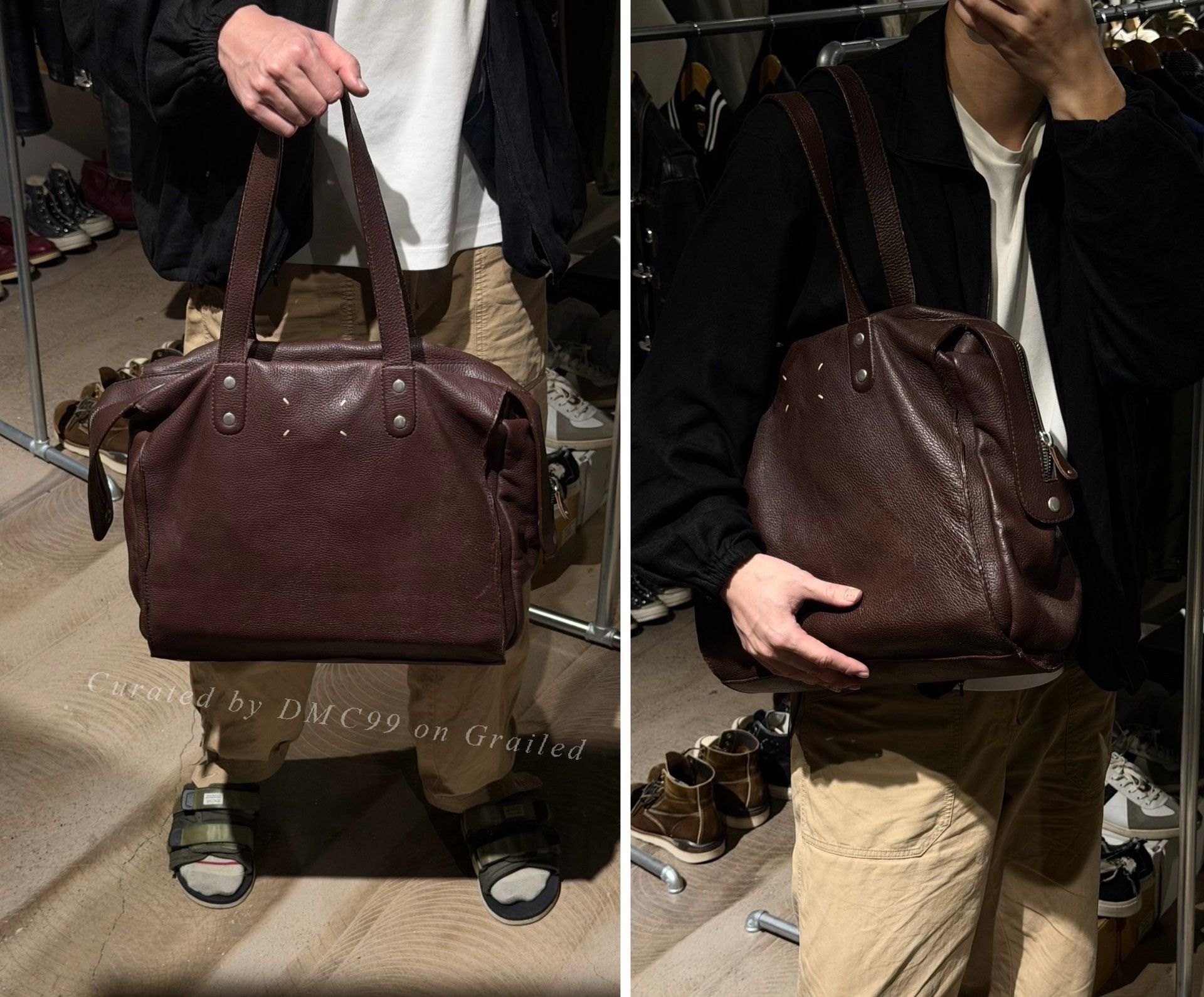 Maison Margiela Rare！ Maison Martin Margiela Leather Bag “Archive