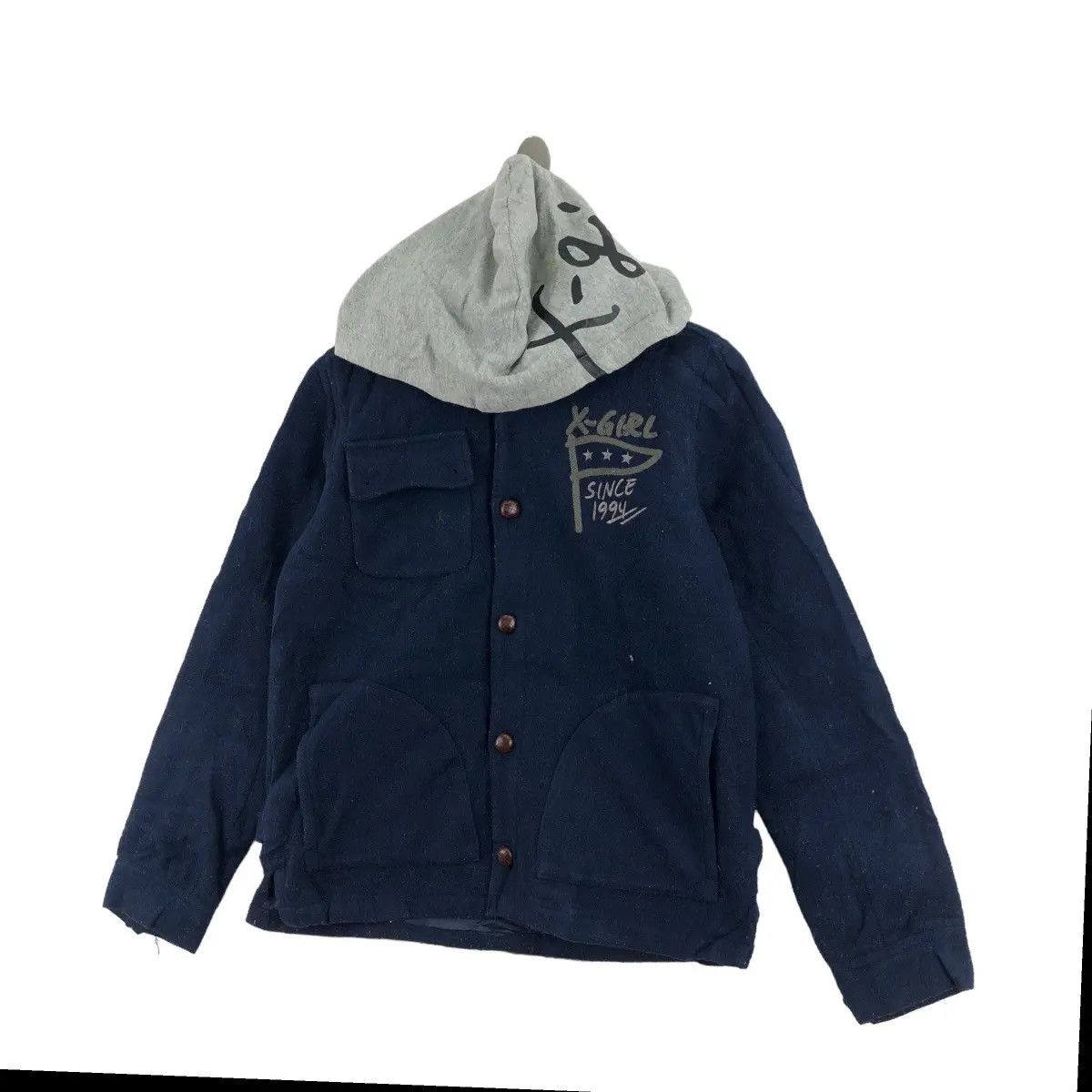 Xlarge 2000 Collection X-GIRL X-LARGE Clothing Skate Hoodie Varsity Size M / US 6-8 / IT 42-44 - 4 Thumbnail