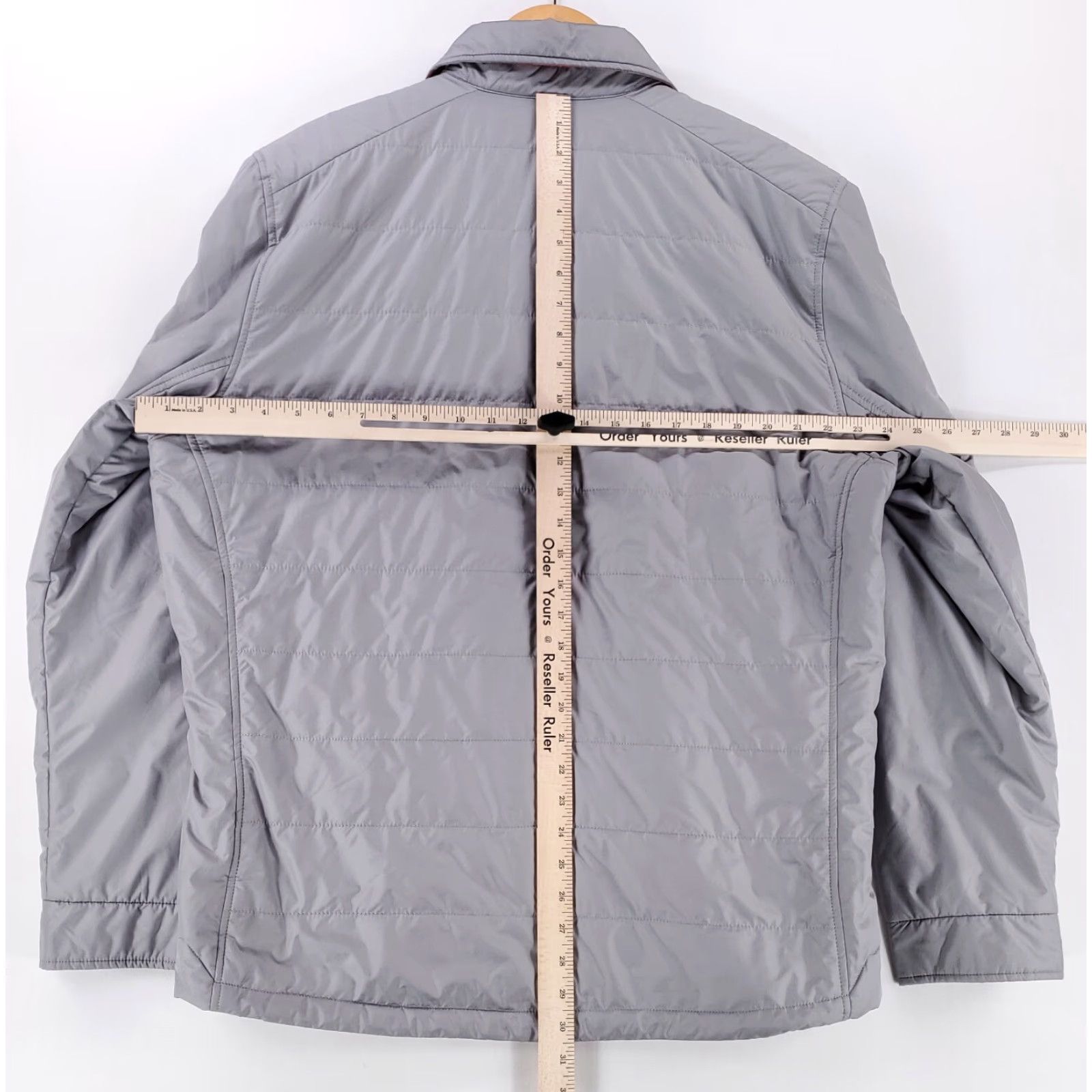 Helly Hansen Helly Hansen Nano Puffer Jacket Mens L Gray Full Zip Long Sleeve Size US L / EU 52-54 / 3 - 6 Thumbnail