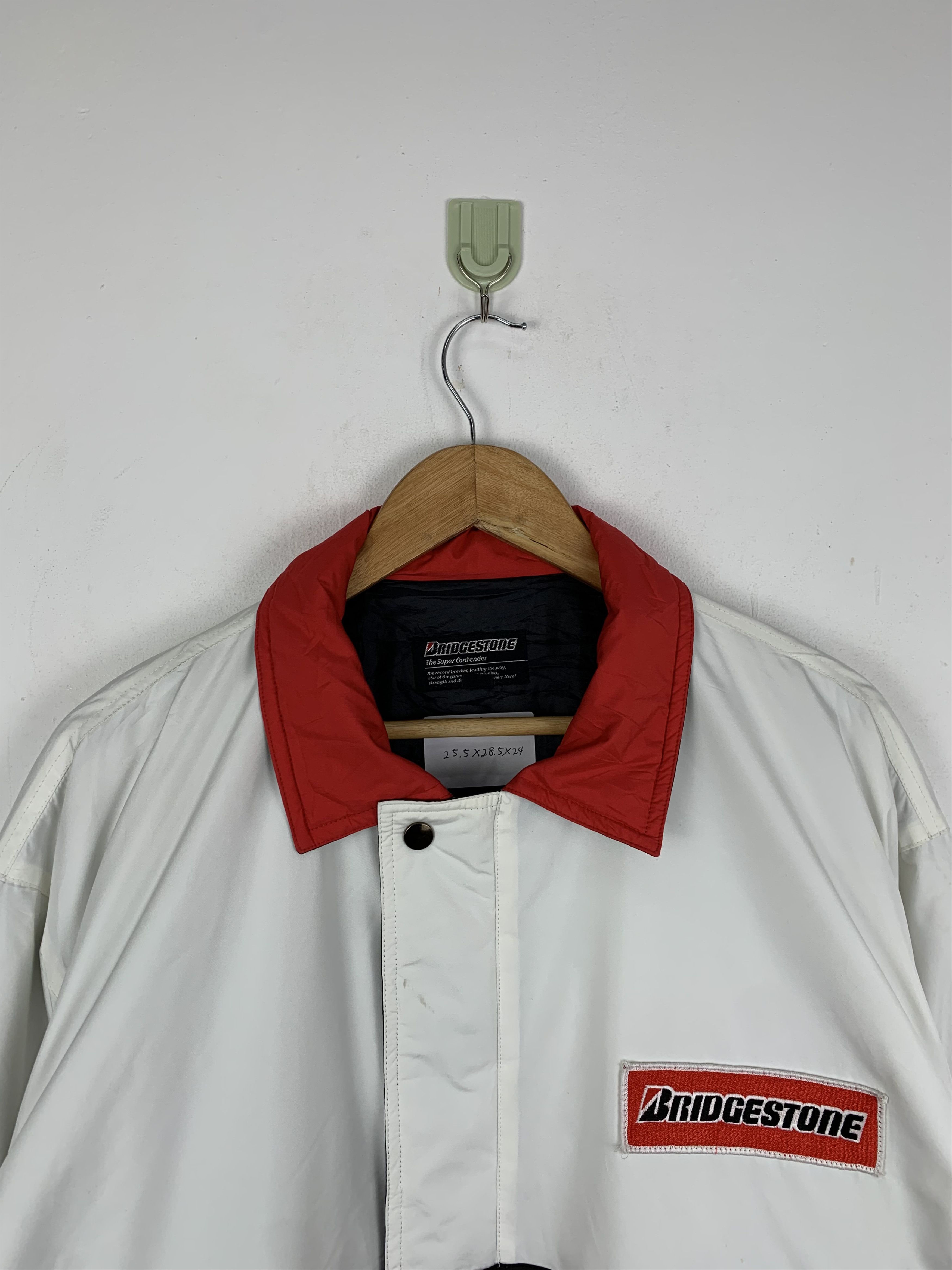 Vintage Vintage Bridgestone Racing Bomber Jacket J1419 Size US L / EU 52-54 / 3 - 2 Thumbnail