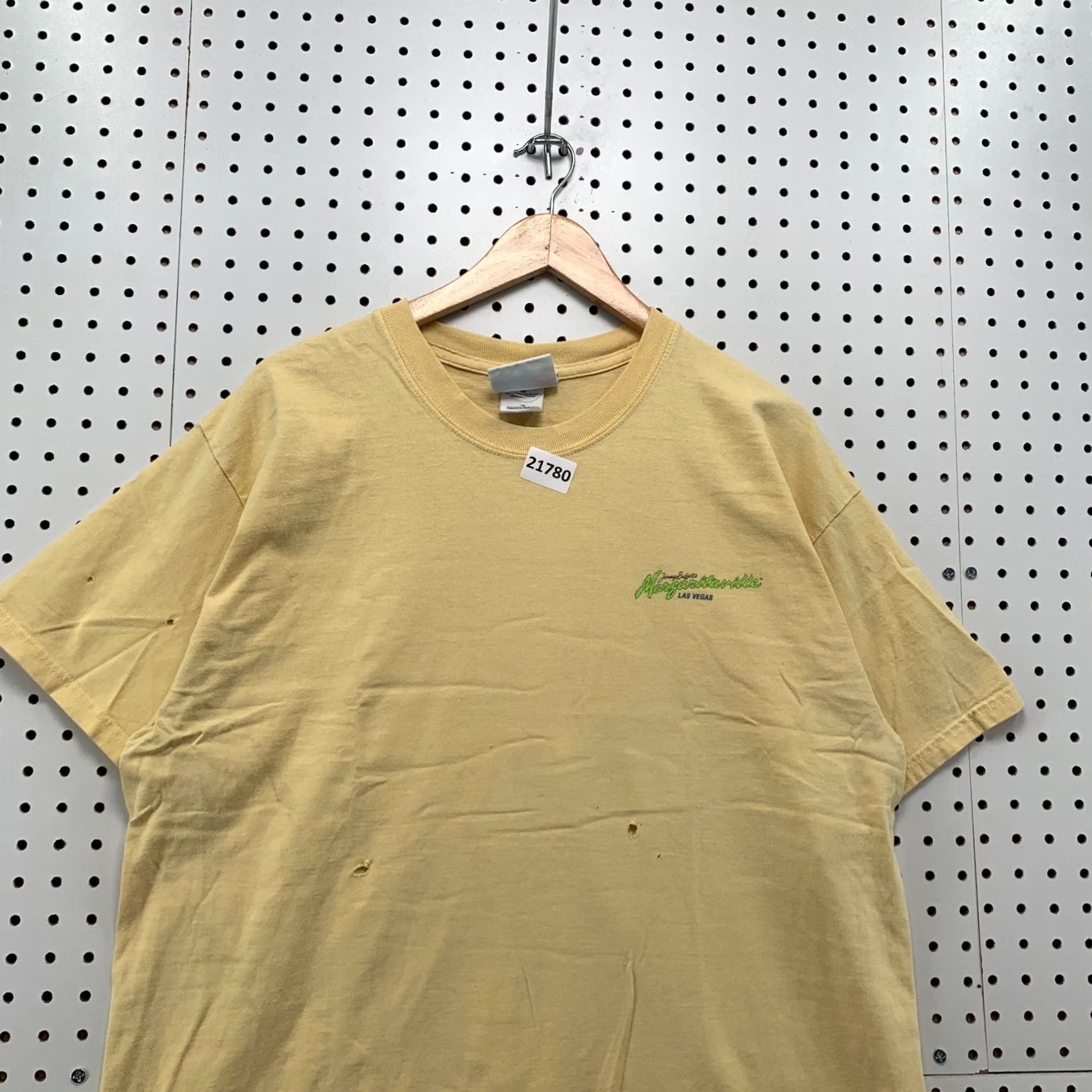 Vintage VINTAGE Margaritaville Shirt Yellow Adult XL Mens 23.5x29 Las Vegas Jimmy Buffett Margaritaville Shirt Yellow XL Mens Size US XL / EU 56 / 4 - 6 Thumbnail