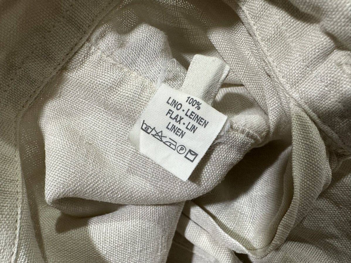 120% Lino 🔥Vintage 120% Lino Linen Shirt Size US XL / EU 56 / 4 - 5 Thumbnail