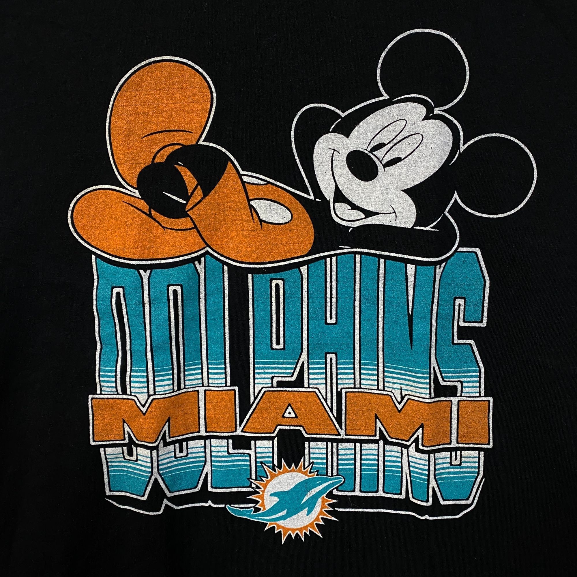 Junk Food Disney x Junk Food NFL Miami Dolphins Mickey Mouse Kick Back Size US M / EU 48-50 / 2 - 2 Thumbnail