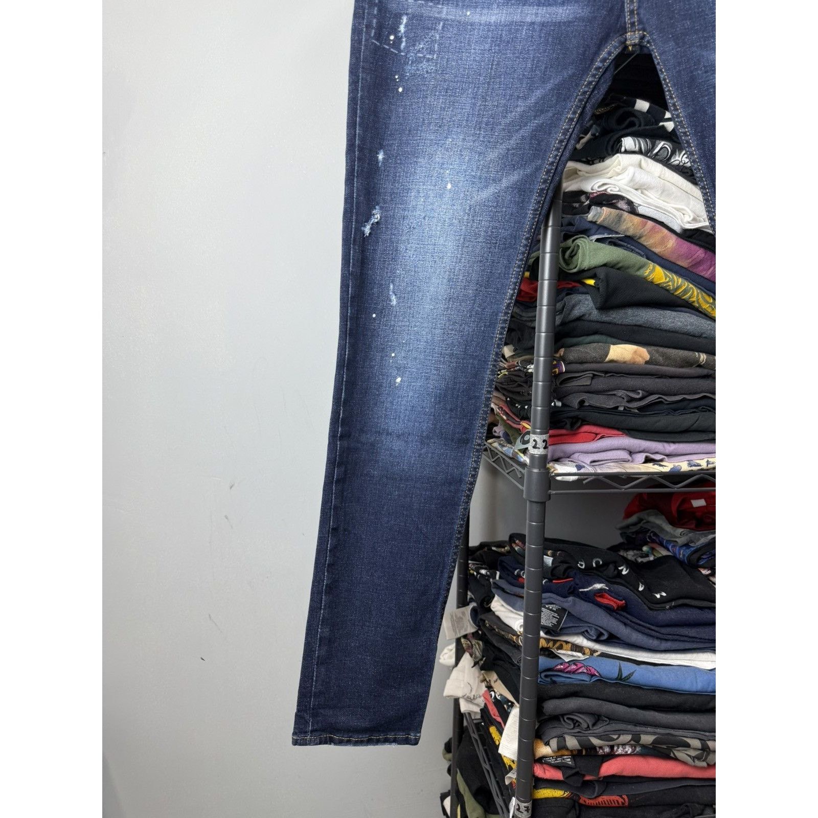 Dsquared2 Distressed Dsquared2 Designer Denim Skinny Pants Luxury Size US 30 / EU 46 - 4 Thumbnail