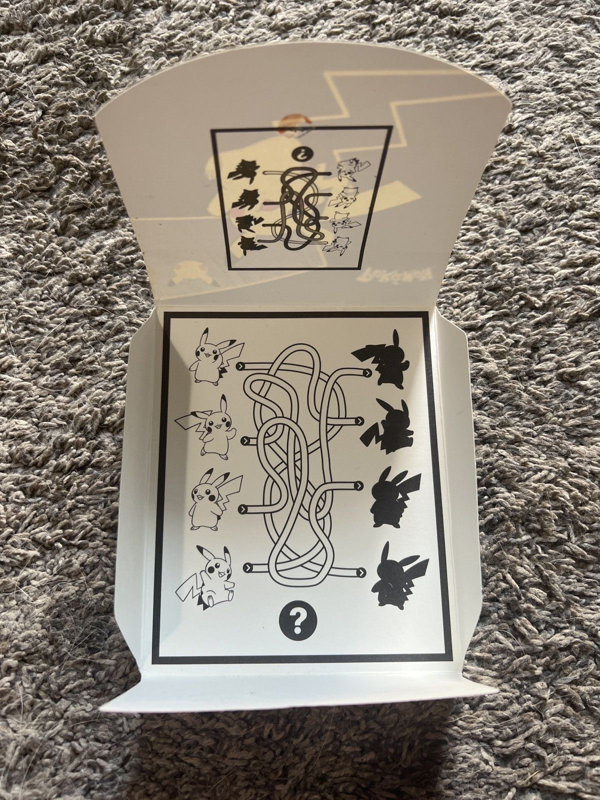 Pokemon 2021 McDonald’s Nintendo Pokémon Puzzle Envelope Size ONE SIZE - 3 Thumbnail