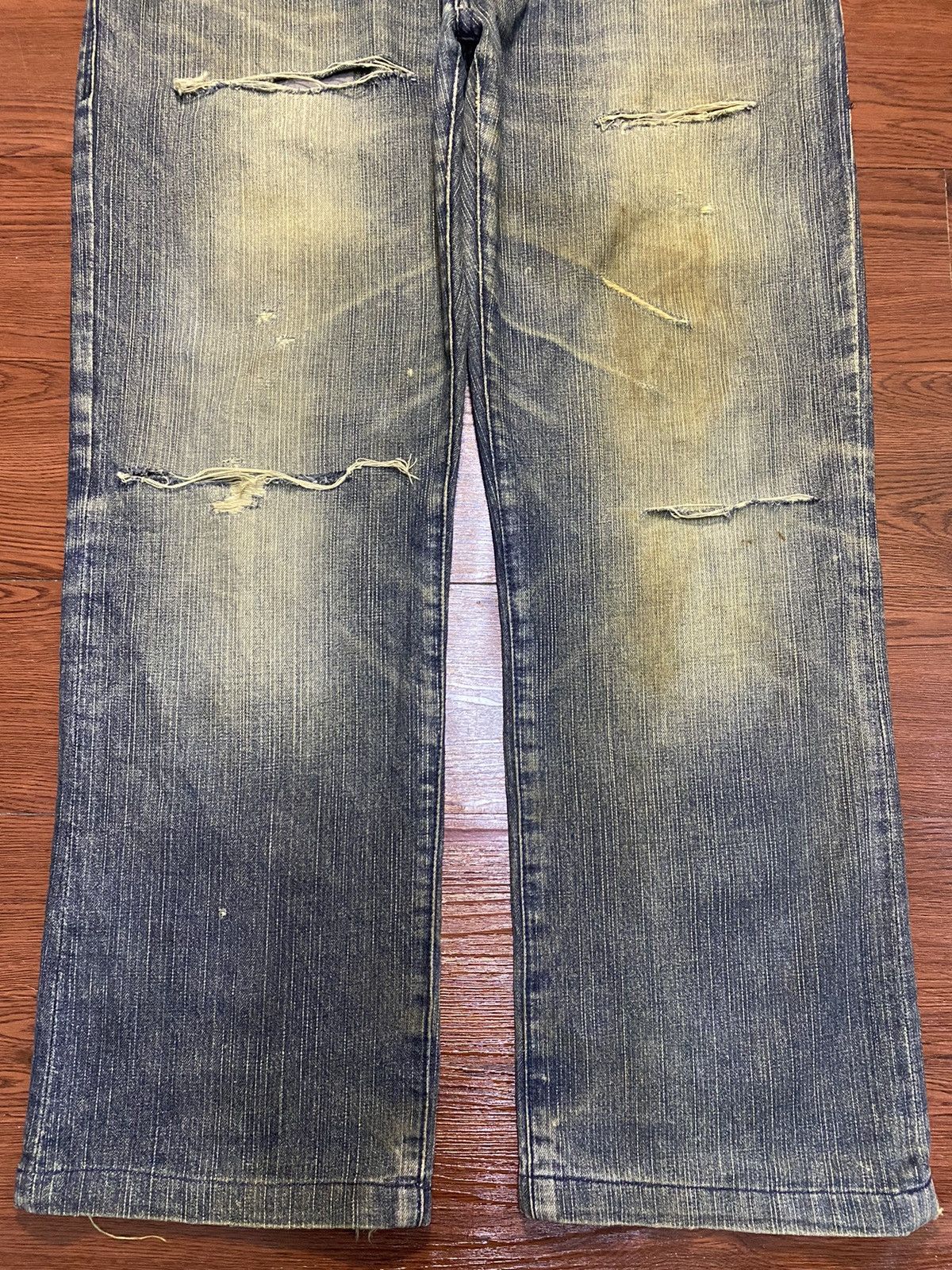 Japanese Brand Vintage Japanese Brand Alcot by Supreme Distressed Jean Size US 38 / EU 54 - 5 Thumbnail