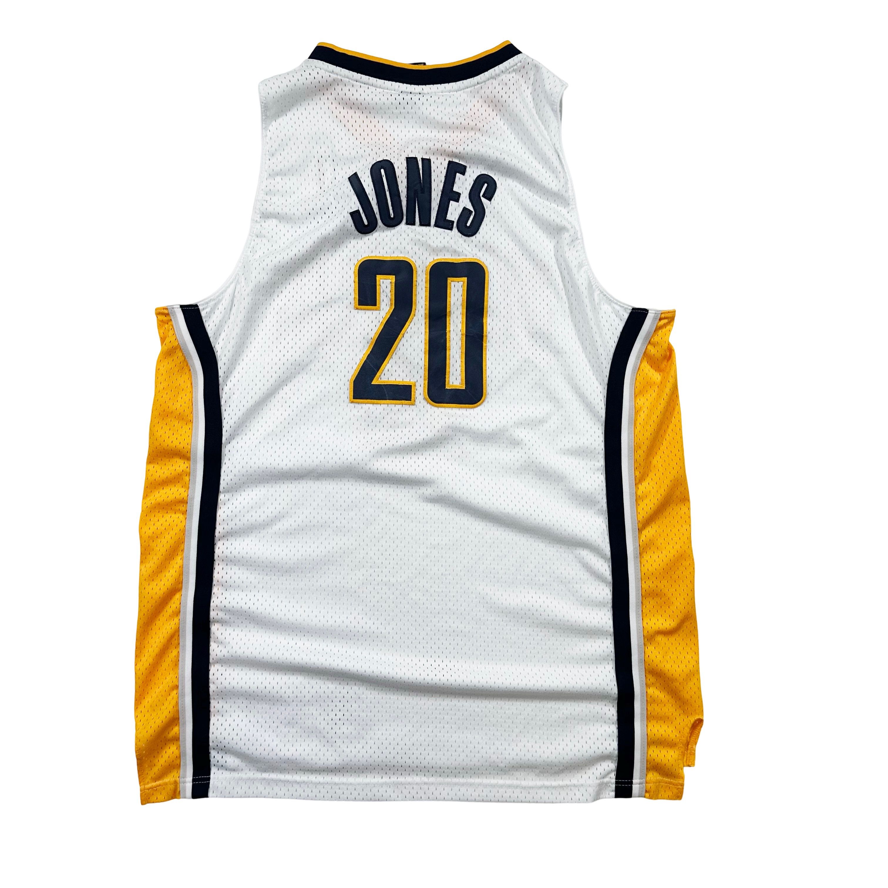 Vintage Vintage Reebok NBA Indiana Pacers #20 Jones Basketball Size US XL / EU 56 / 4 - 4 Thumbnail