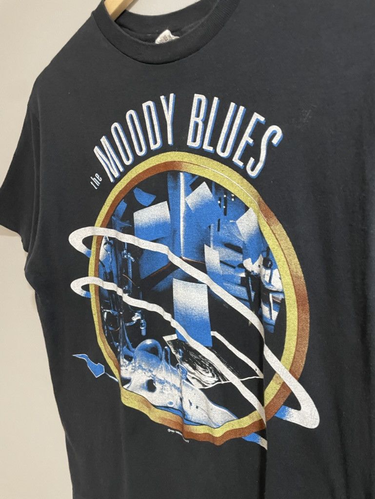 Vintage Vintage Moody Blues Live in Concert 1986 Band T-Shirt Size US M / EU 48-50 / 2 - 3 Thumbnail