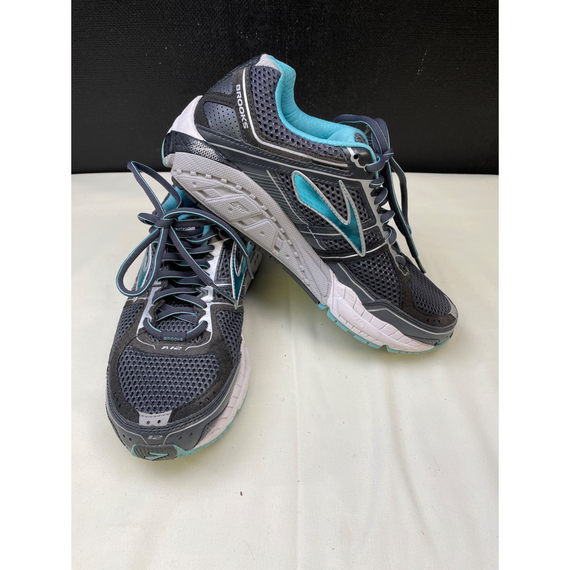 Brooks Brooks Addiction A12 Women's Gray/Blue Running Shoes/ Sneake Size US 8 / IT 38 - 1 Thumbnail