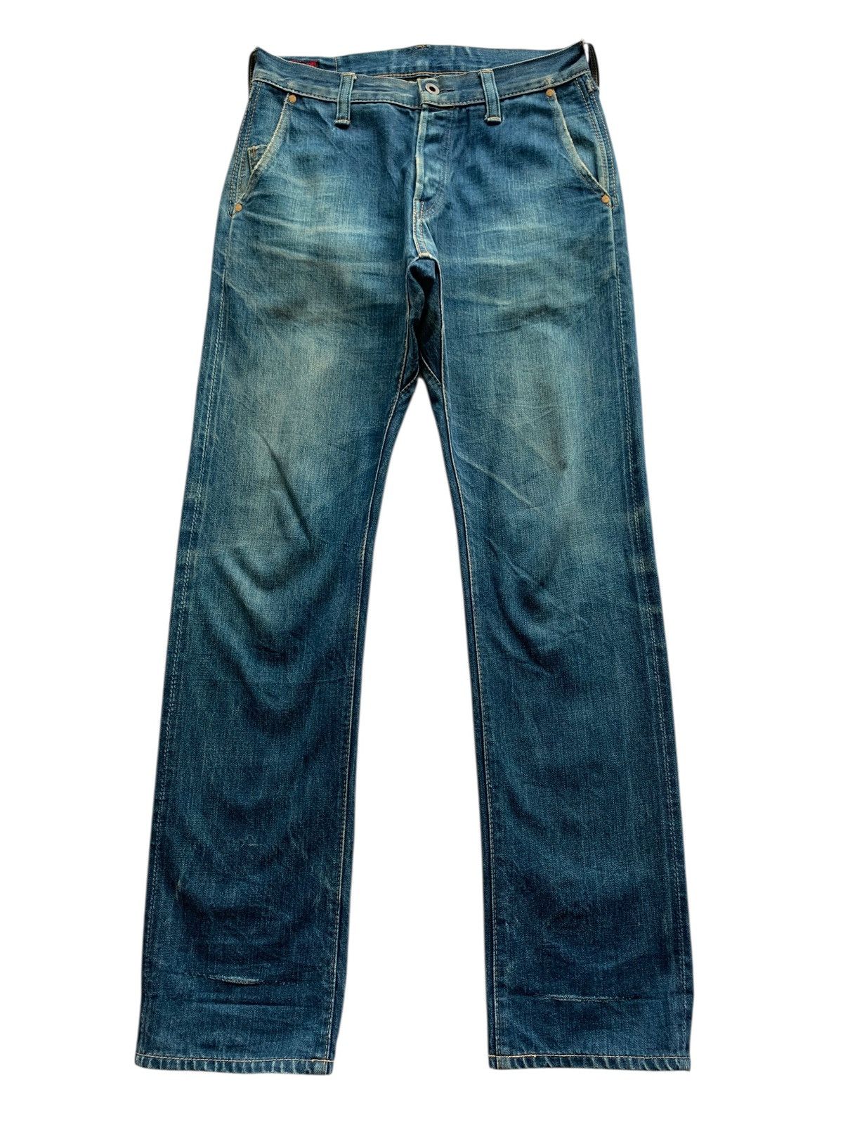 Kapital BRU NA BOINNE SELVEDGE JAPANESE RUSTY DISTRESSED DENIM Size US 29 - 1 Thumbnail
