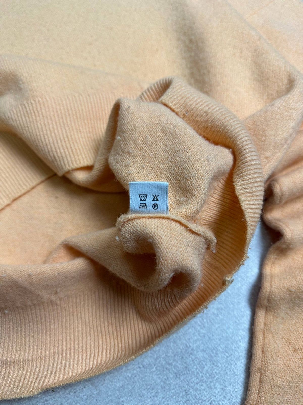 Loro Piana Loro Piana Lama Wool Mens Orange Knit Sweater 50 Size US M / EU 48-50 / 2 - 5 Thumbnail
